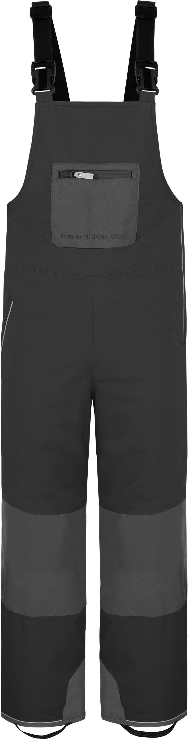 normani Schneehose Kinder Winter Latzhose Paulatuk Wasserdichte Winterhose Thermohose gefütterte Skihose