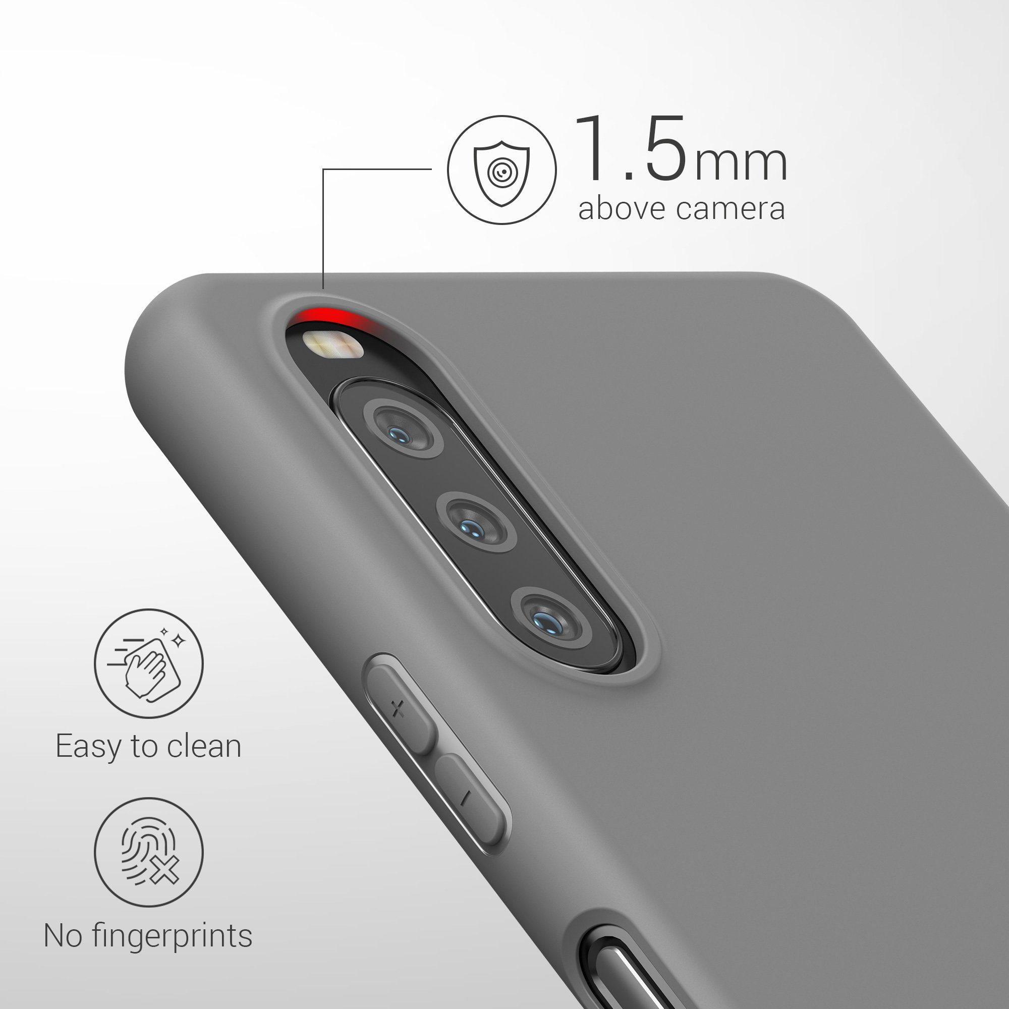 kwmobile Handyhülle Hülle für Sony Xperia 10 III, Hülle Silikon - Soft Handyhülle - Handy Case Cover
