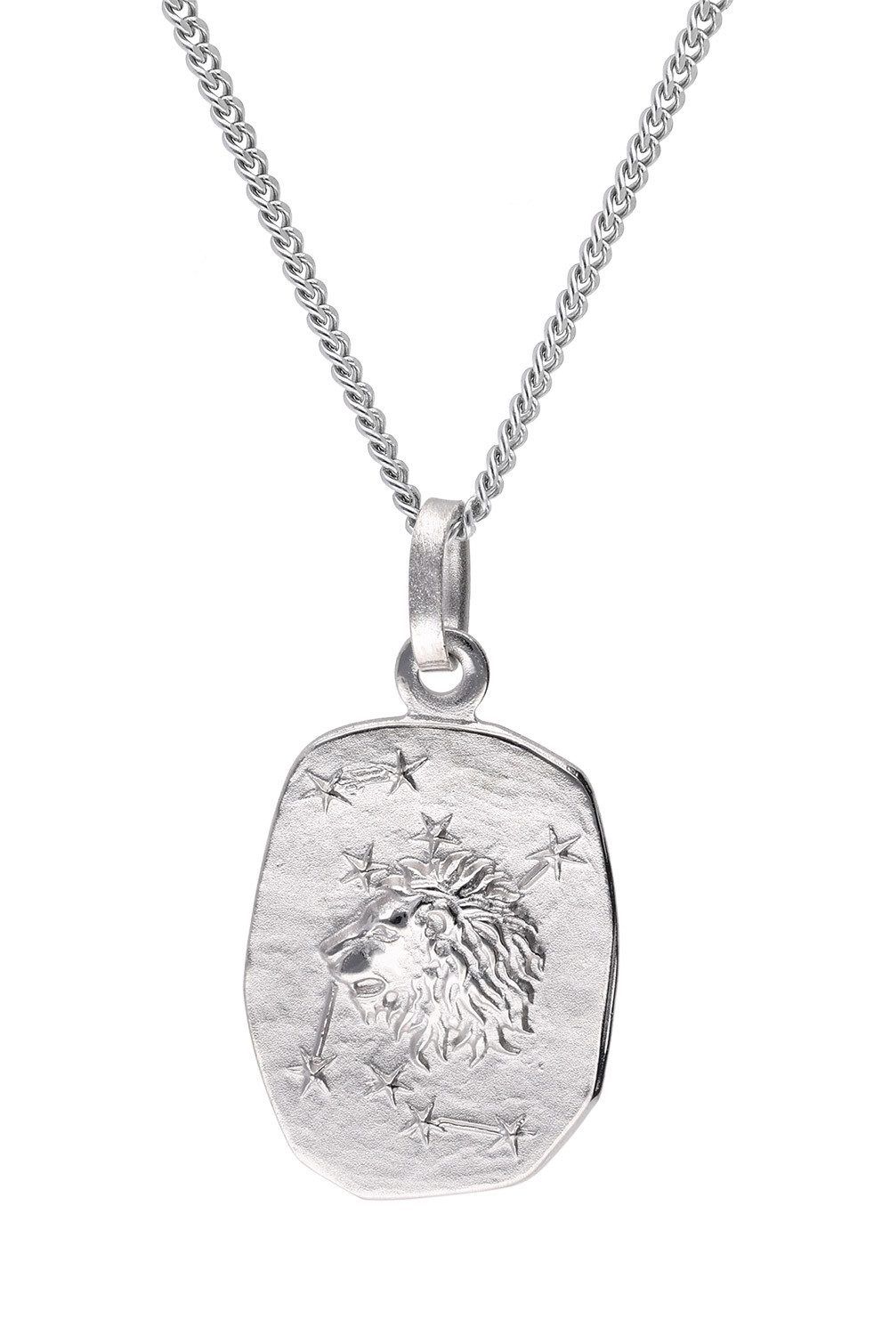 Panzerkette Löwe Silber 925
