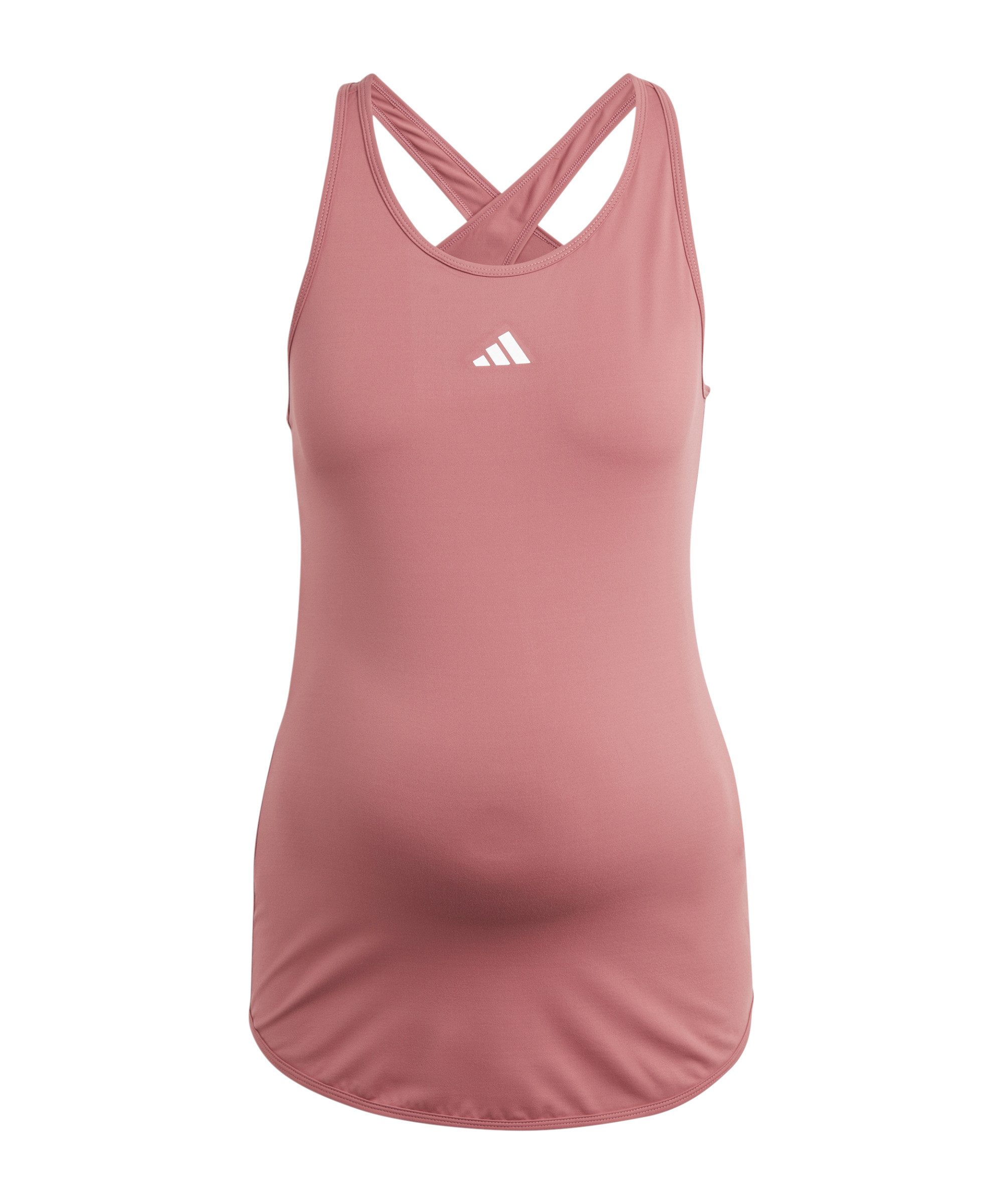 adidas Performance T-Shirt adidas Performance Tanktop Damen Beige Polyester