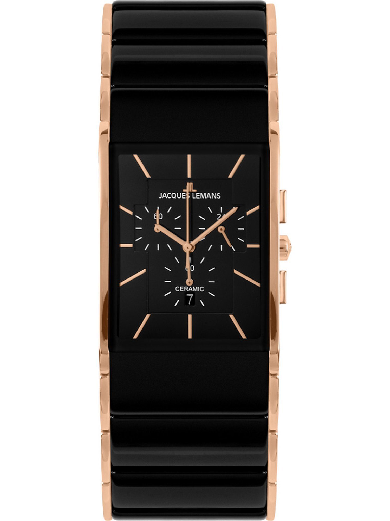 Jacques Lemans Chronograph Jacques Lemans Herren-Uhren Analog Quarz, Klassi günstig online kaufen