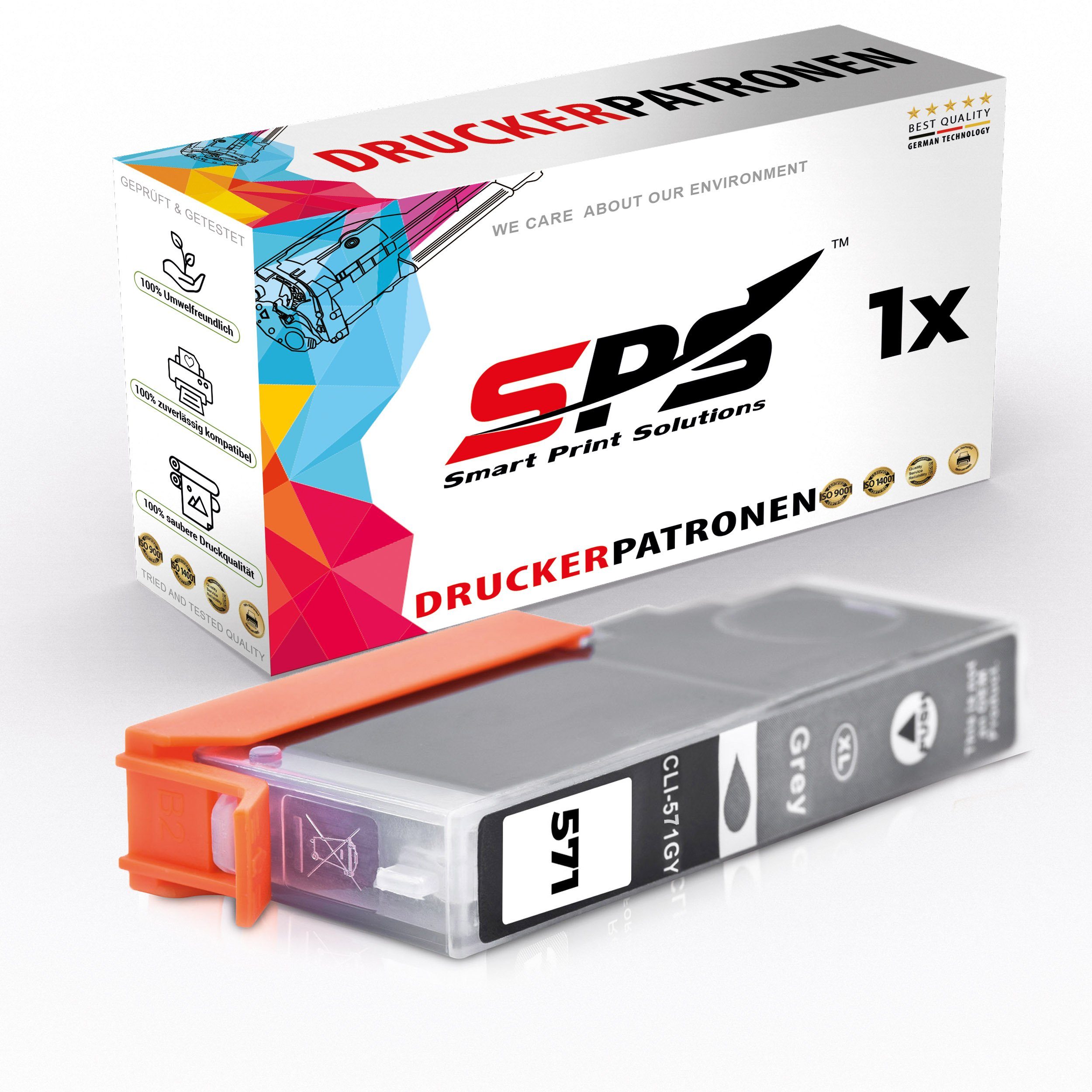 SPS Kompatibel x) TS9055 für Pack, Nachfülltinte Canon 1er CLI-571 Pixma 0335C001 (für Canon