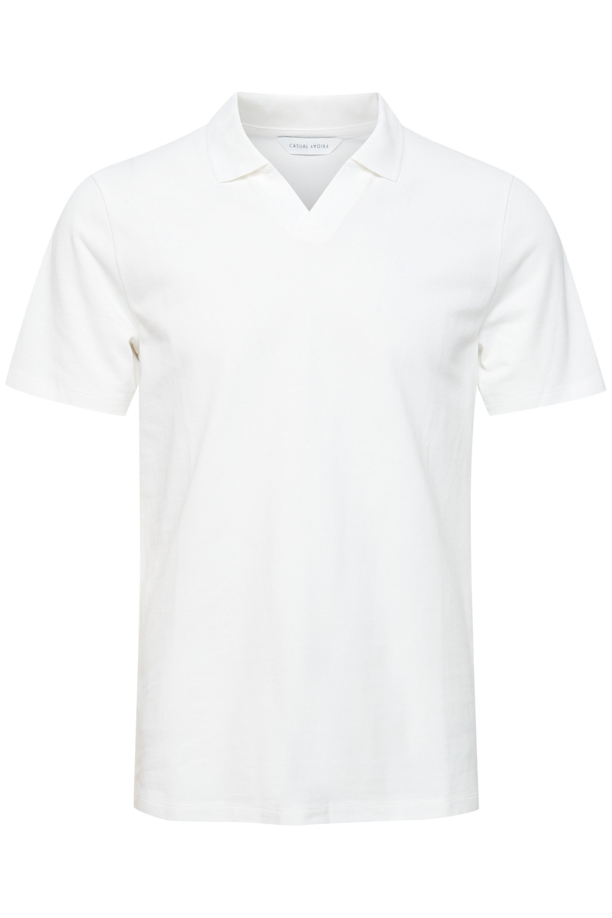 shirt 20504719 - S Casual Poloshirt Friday Ecru pique polo CFTristan (114201)