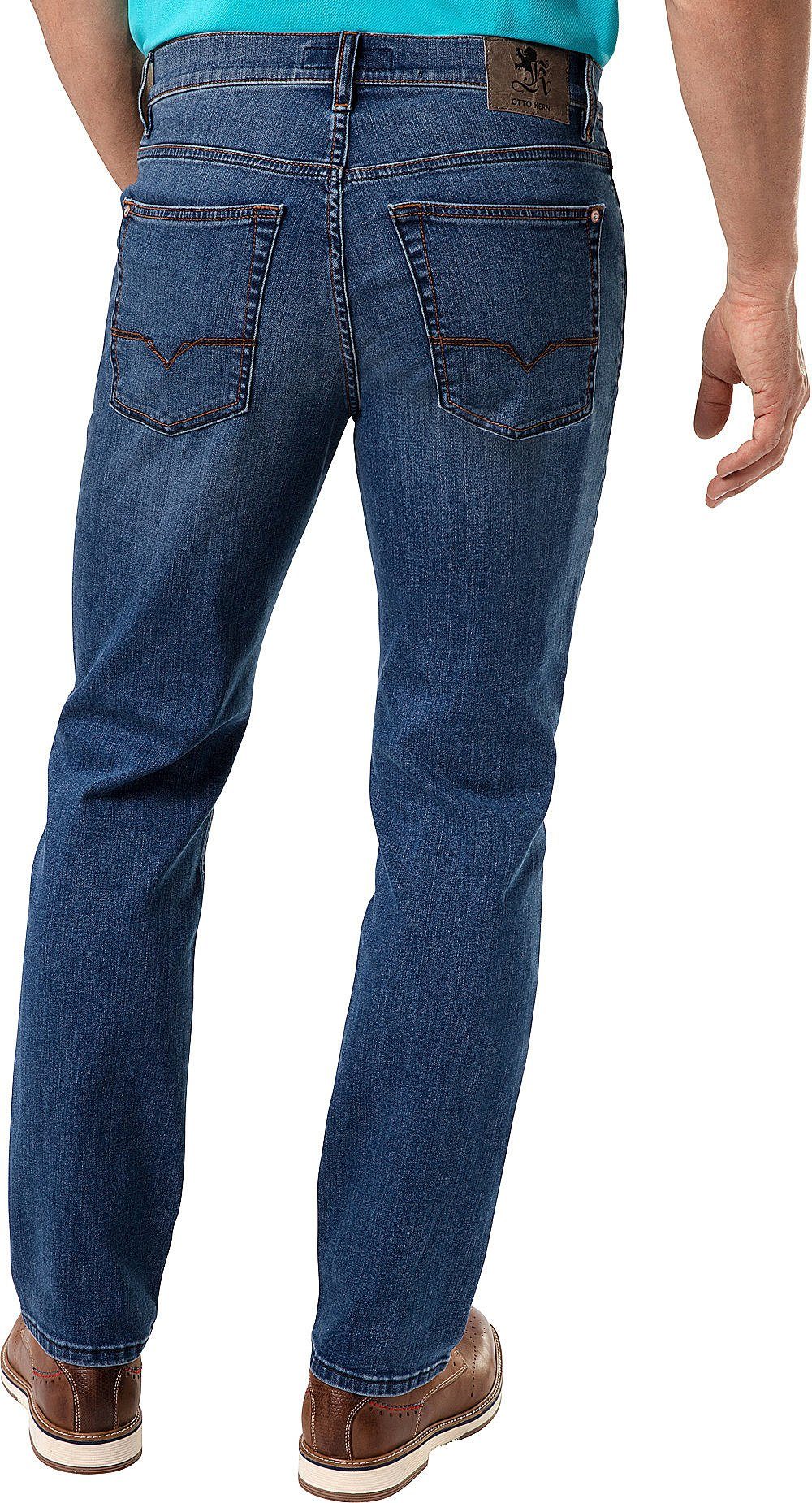 Otto Kern Kern Stretch-Jeans mittelblau perfekter Sitz Stretch-Anteil mit