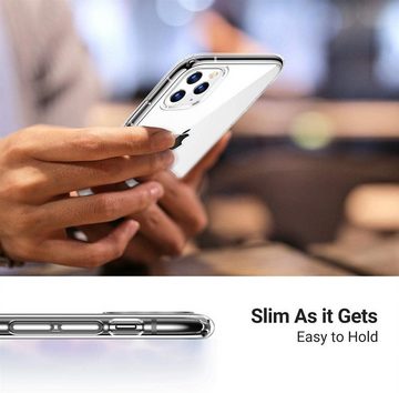 OLi Handyhülle Transparente Silikon Hülle Case für Iphone XS Max 16,5 cm (6,5 Zoll), Stoßfest Anti-Fingerprint Cover Clear