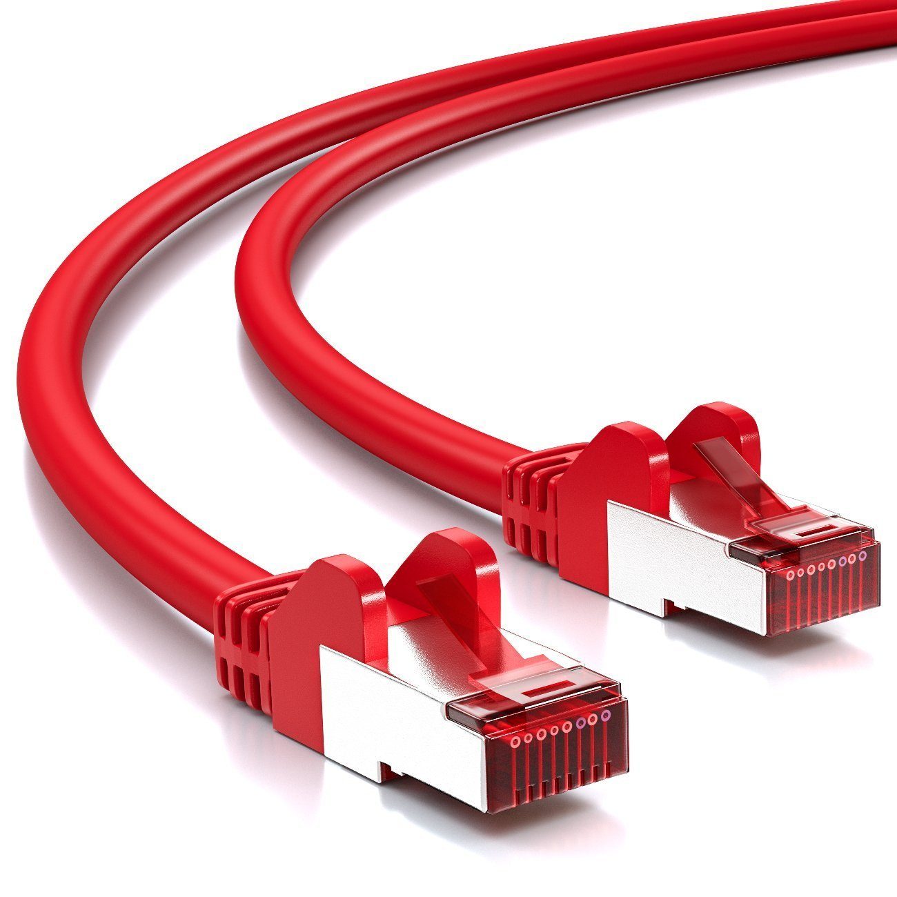 deleyCON 1m CAT6 Patchkabel S-FTP PIMF Netzwerkkabel Ethernetkabel - LAN-Kabel