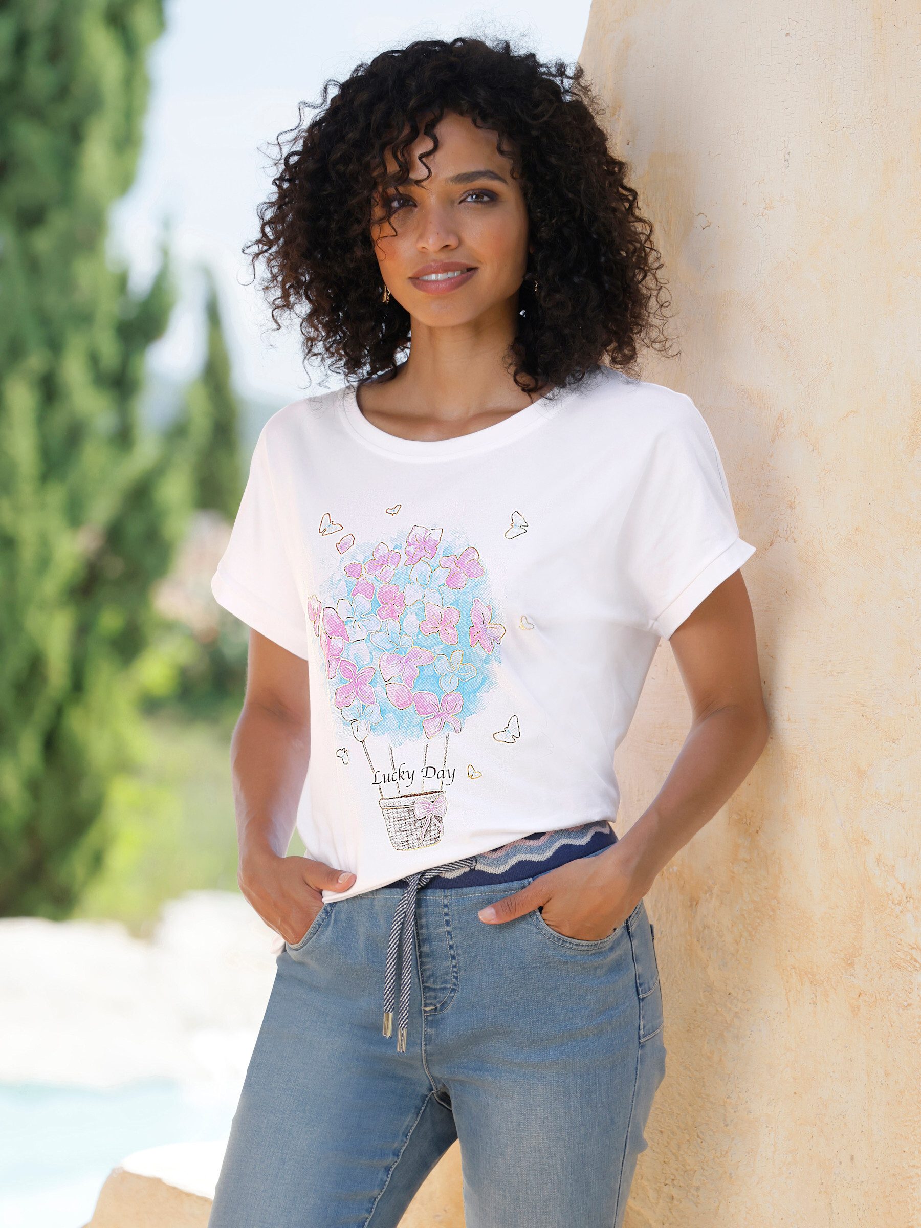 heine T-Shirt T-Shirt Kurzarm
