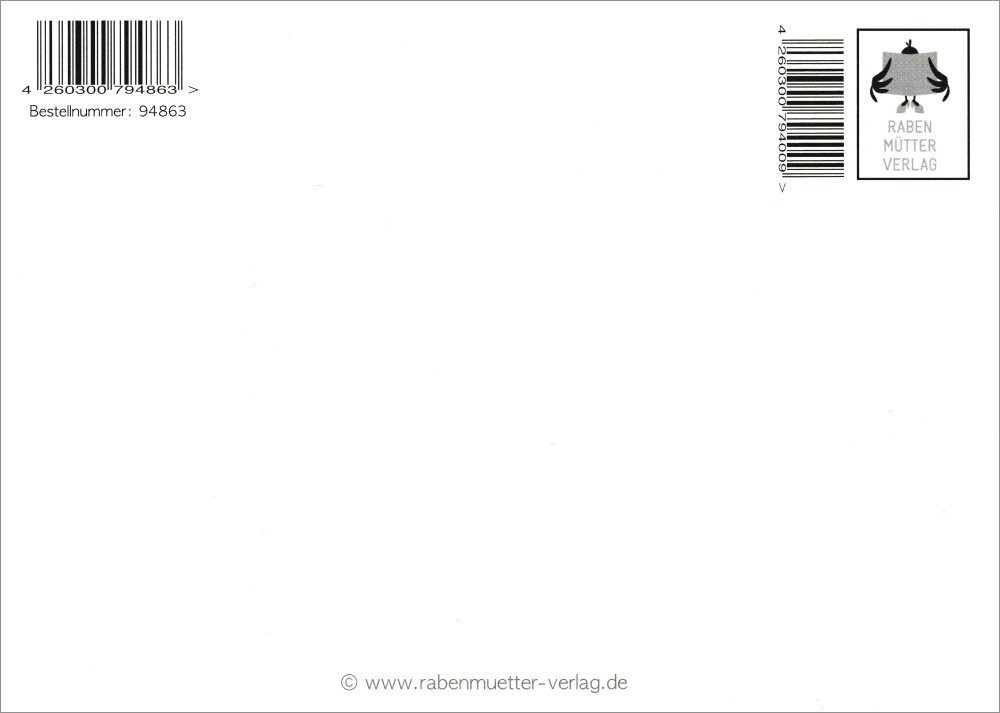 Thumbnail - Postkarte "Niemand ist hungriger, als ein Kind das sein ..."