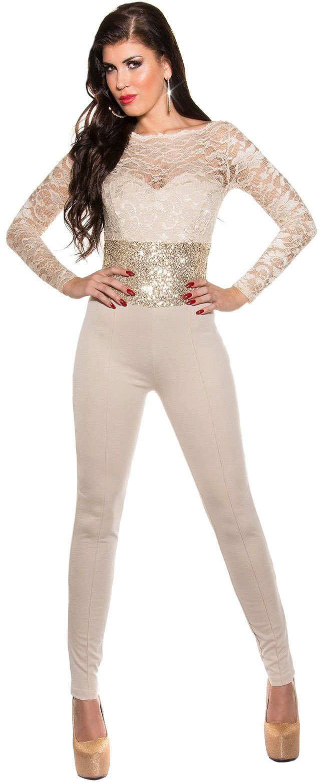 Koucla Jumpsuit Overall mit Spitze und günstig online kaufen