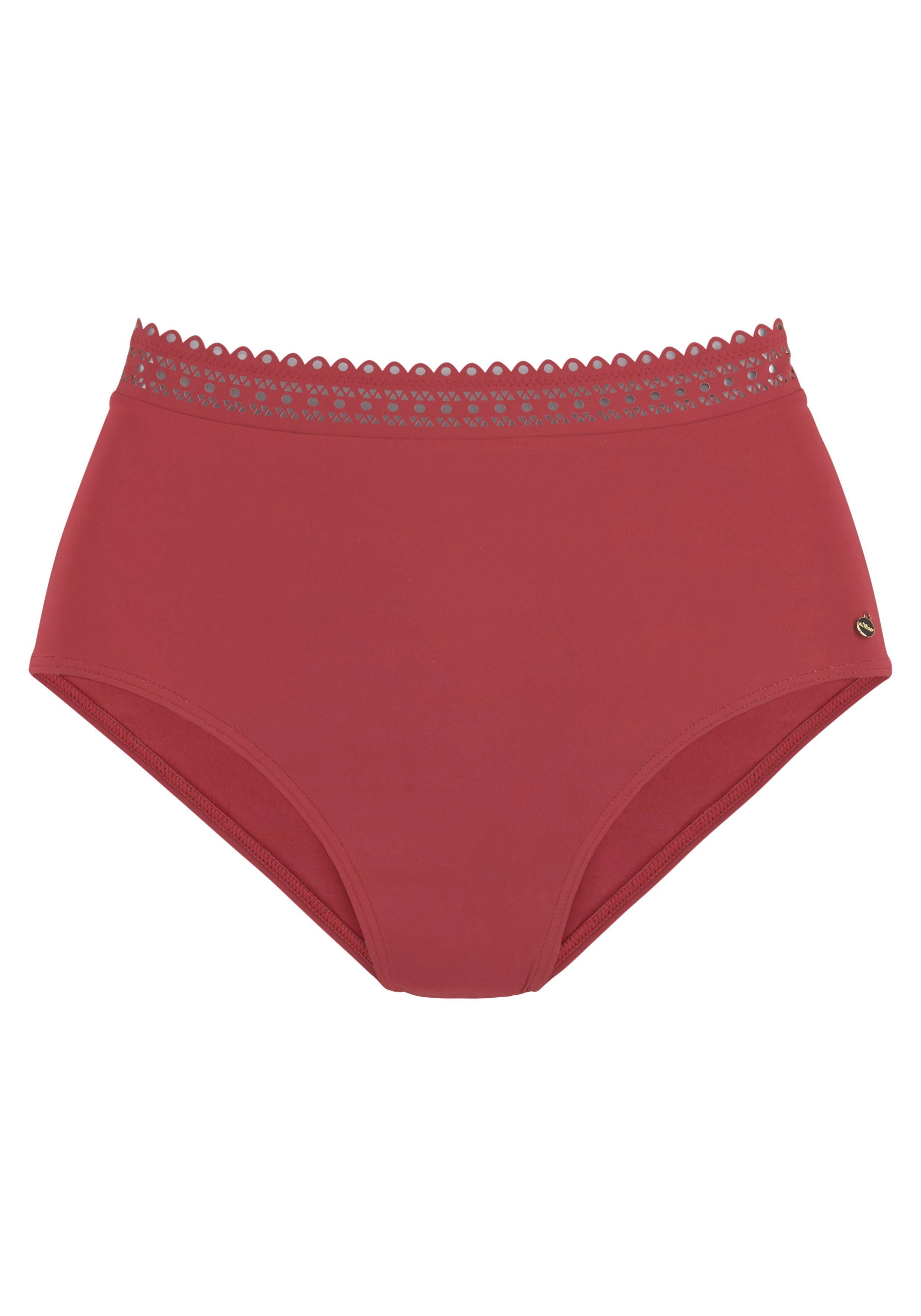 s.Oliver Bikini-Hose Aiko mit Häkeloptik günstig online kaufen
