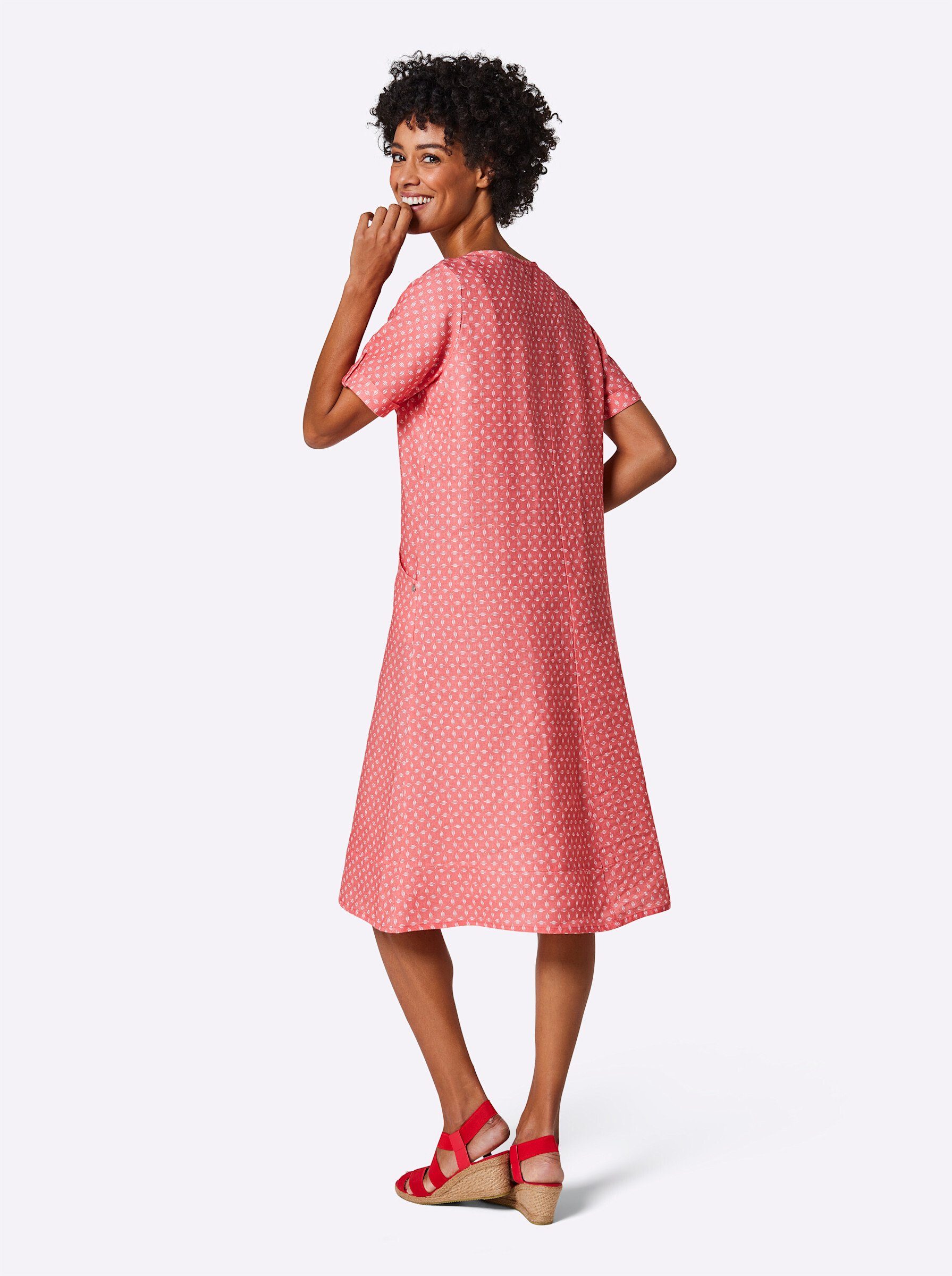 creation L Etuikleid Leinen-Kleid günstig online kaufen