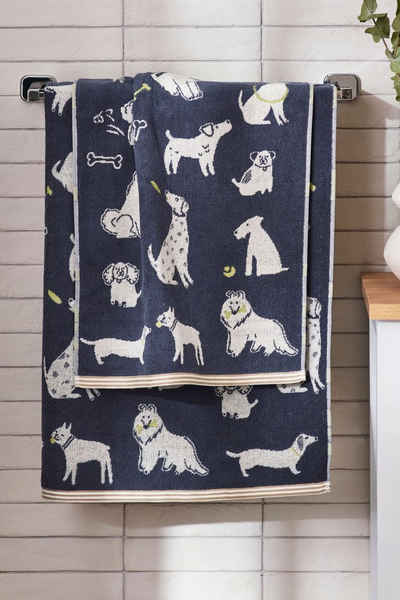 Next Handtuch Handtuch mit Hundemotiv, (1-St)