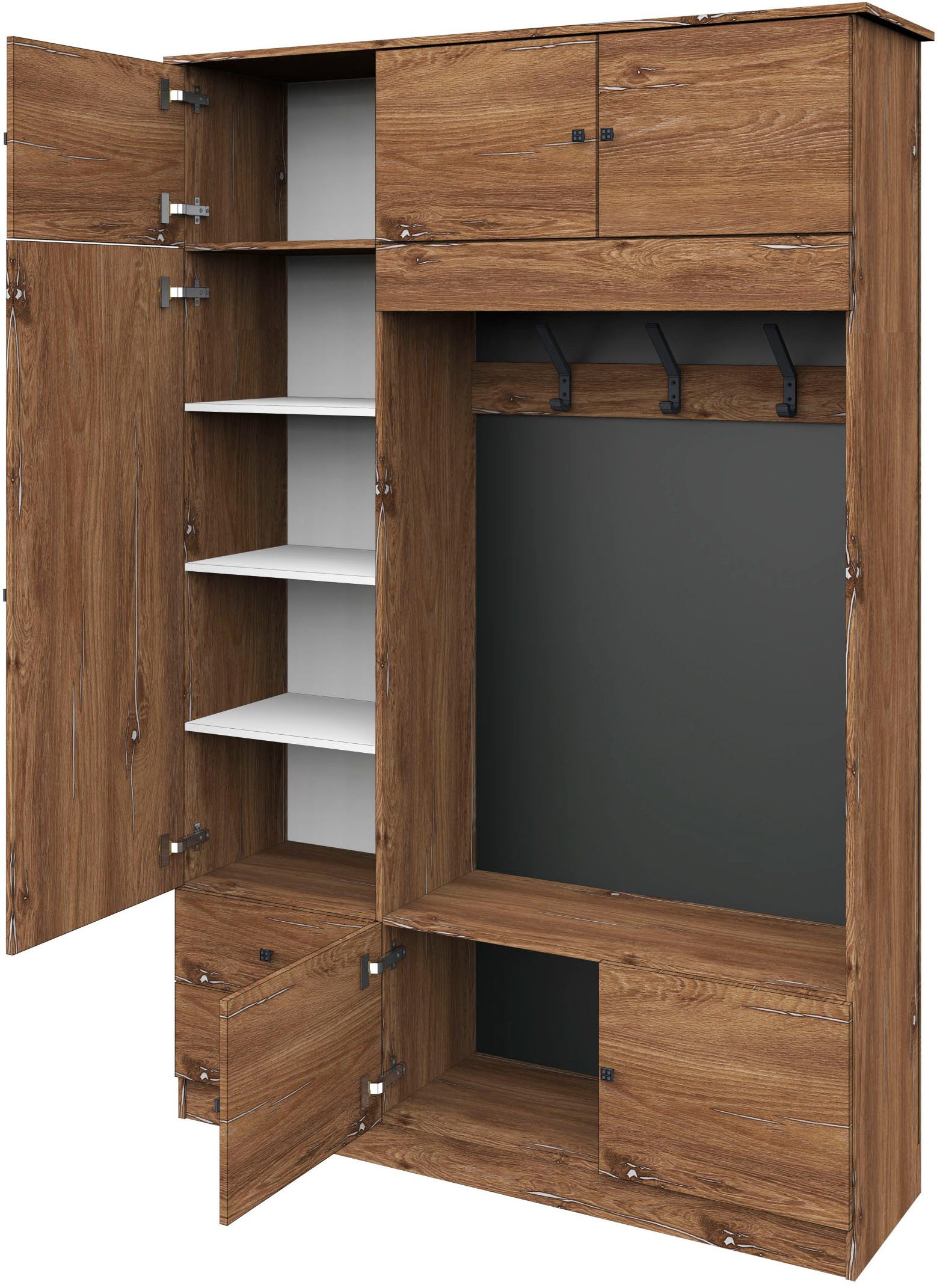 borchardt Möbel Garderobenschrank Kompakta Höhe 202 cm – Bild 4 von 4