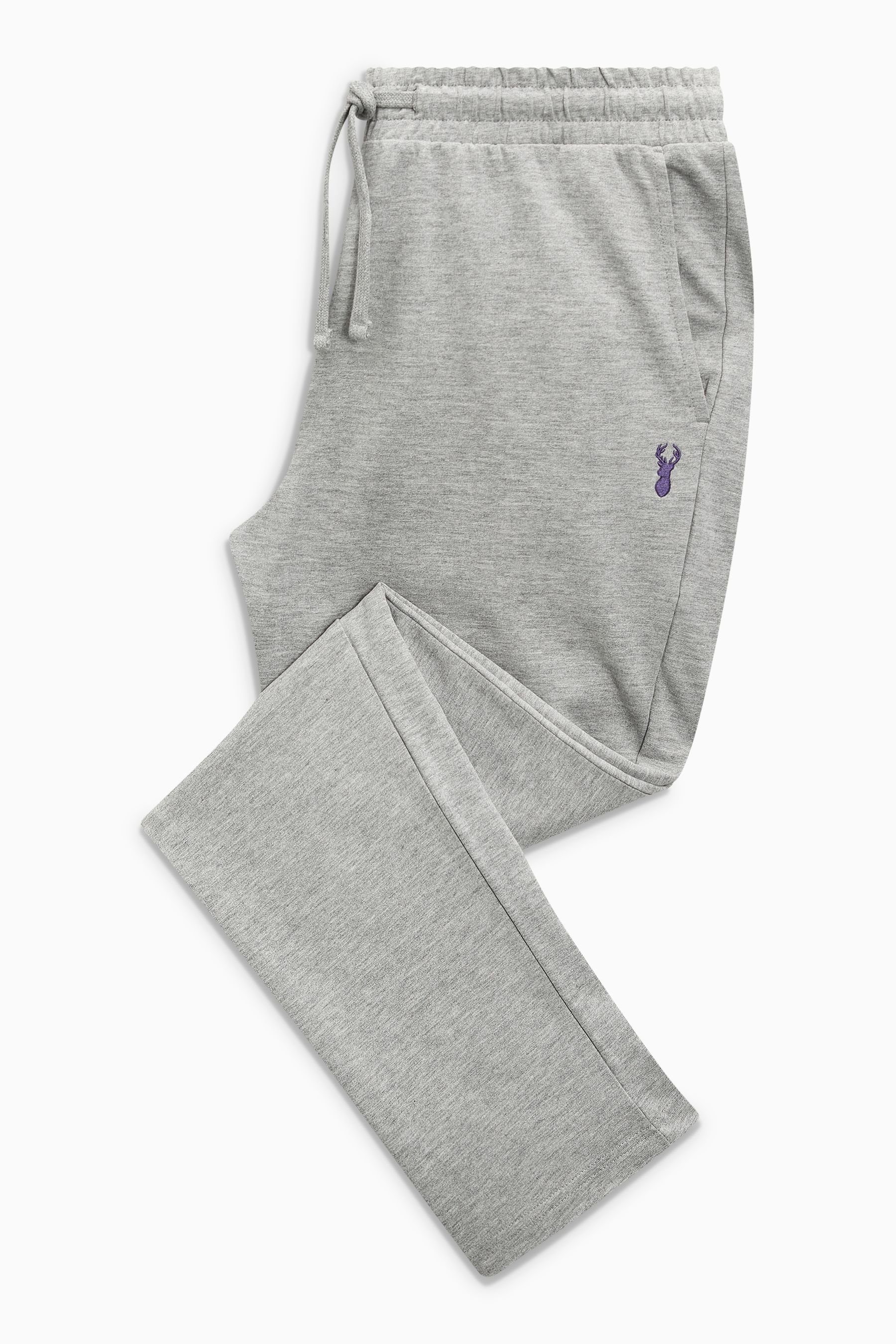 Next Jogginghose Loungewear – Slim Fit Jogginghose ohne Bündchen (1-tlg) Grey