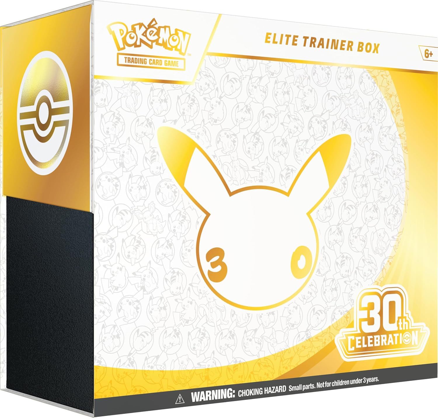 POKÉMON Sammelkarte Pokémon TCG 30th Anniversary Elite Trainer Box Englisch 30 Jahre EN, Jubiläumsbox mit 9 Boostern, Nidorina Promokarte und Zubehör