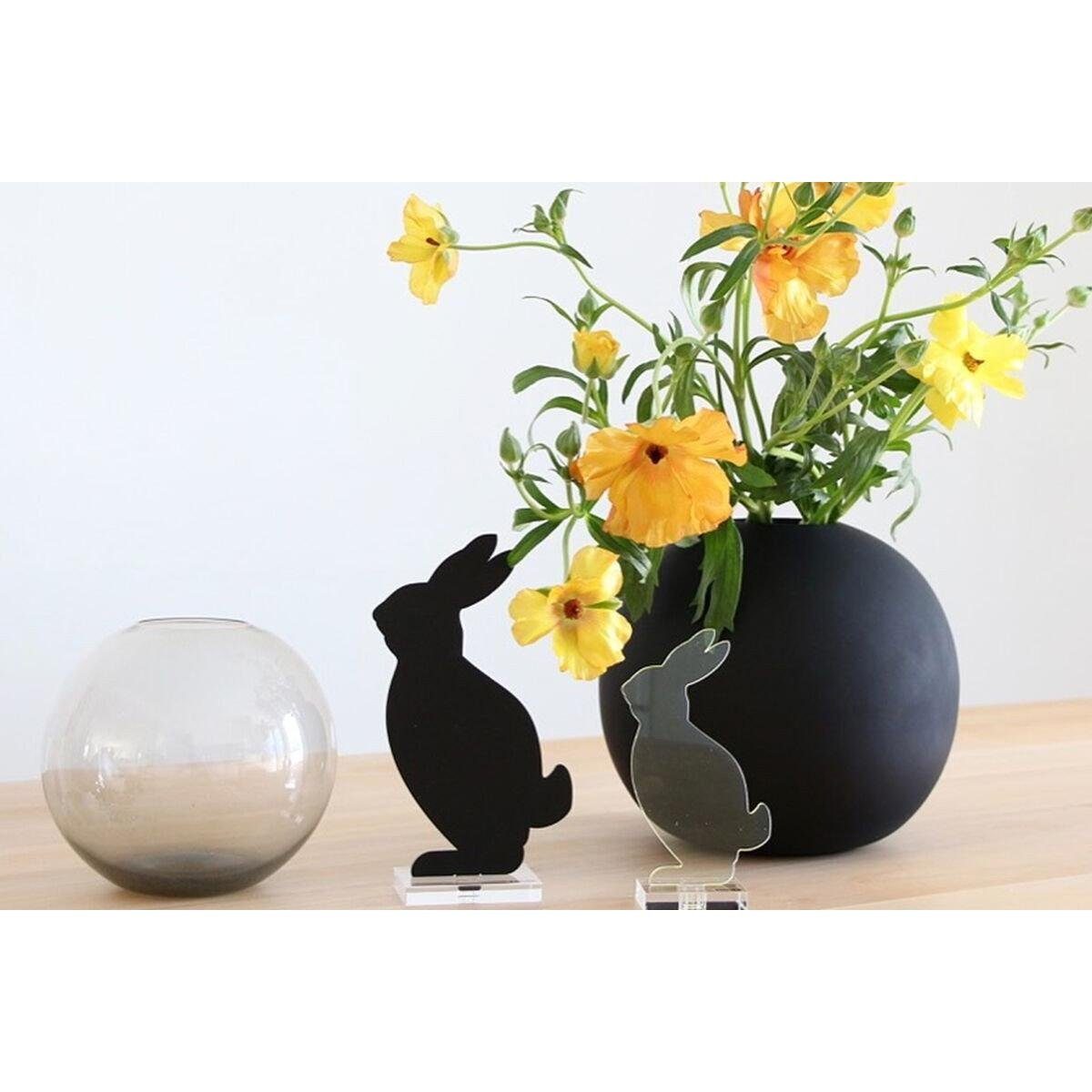 Design Black Vase Ball (20cm) Dekovase Cooee