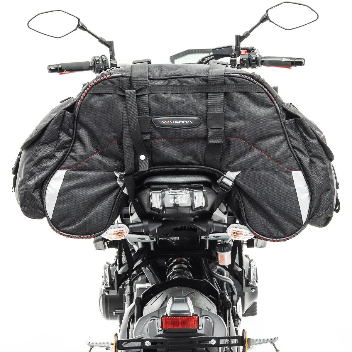 Bagtecs Reisetasche 2x Motorrad Hecktasche # CL62 passend für Beifahrersitz 62 Liter Volum