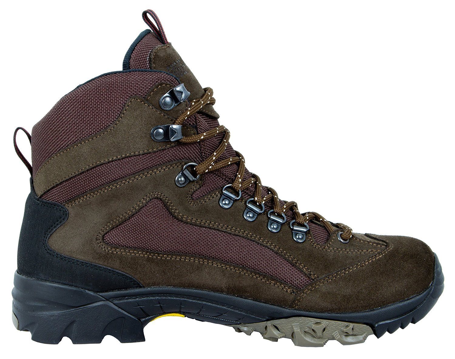GUGGEN Mountain Herren und Damen Wanderstiefel Wanderschuh Stiefel Wanderschuh Wasserabweisend; Verstärkte Schuhspitze; Leder