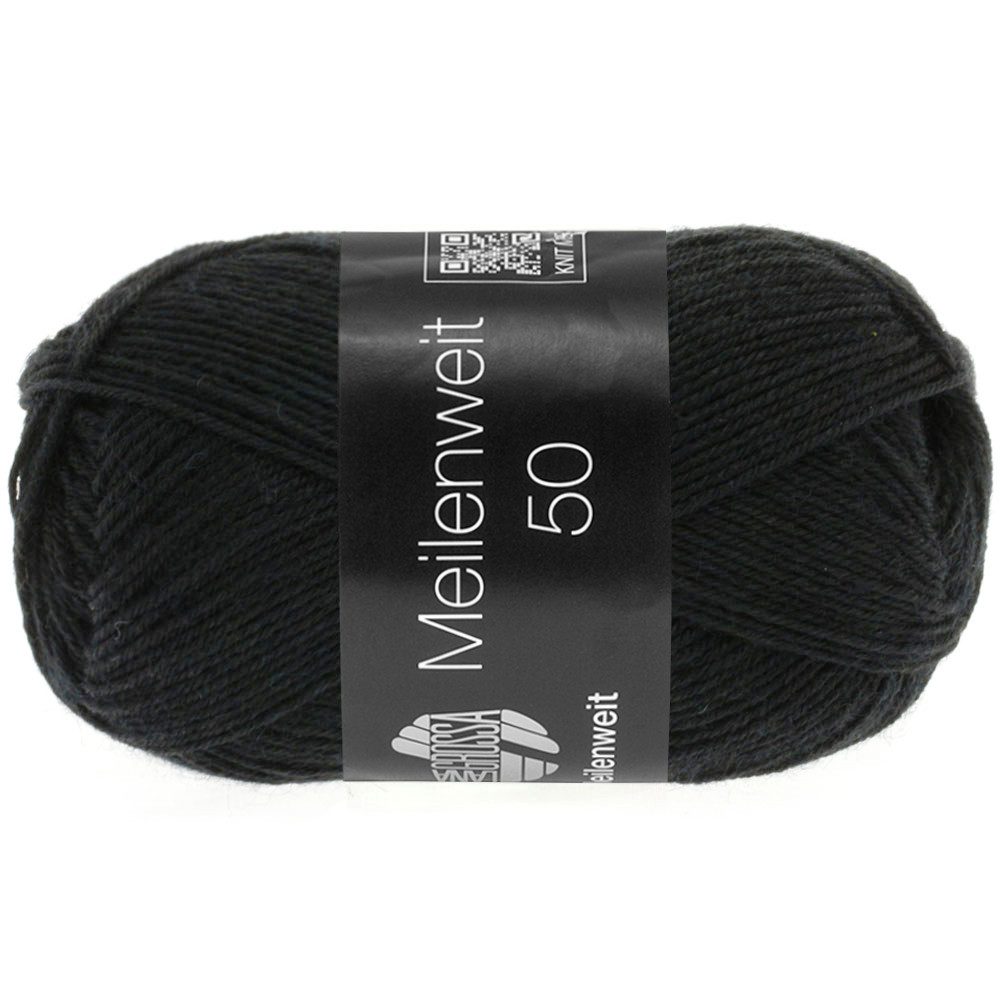 LANA GROSSA MEILENWEIT 50 g UNI 4-fach Sockenwolle Häkelwolle, 210 m (Klassisches 4-fach Sockengarn für Lieblingsprojekte, 210 m Lauflänge für feine und kreative Strickideen), 50 g