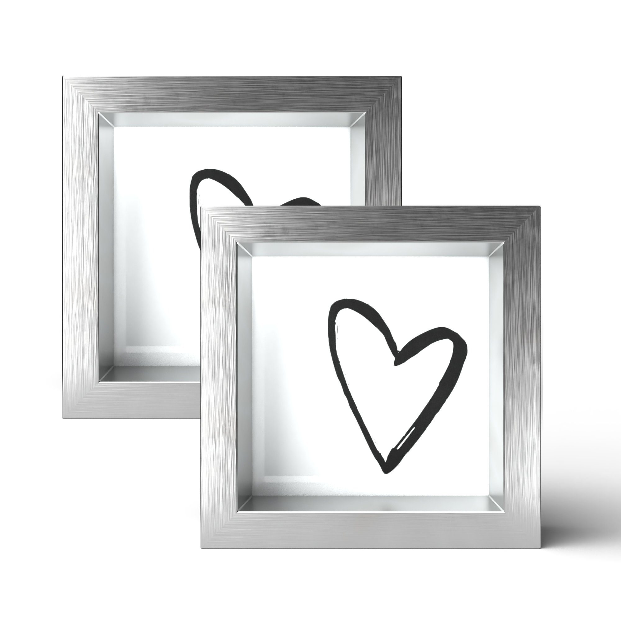 Wackadoo Living Bilderrahmen APART, (Set, 2 günstig online kaufen