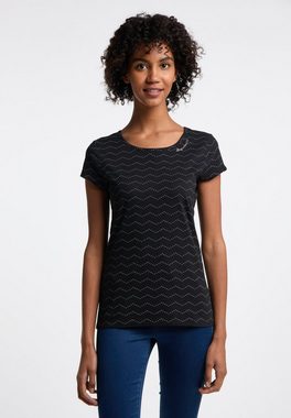 Ragwear T-Shirt MINTT ZIG ZAG Nachhaltige & vegane Mode Damen