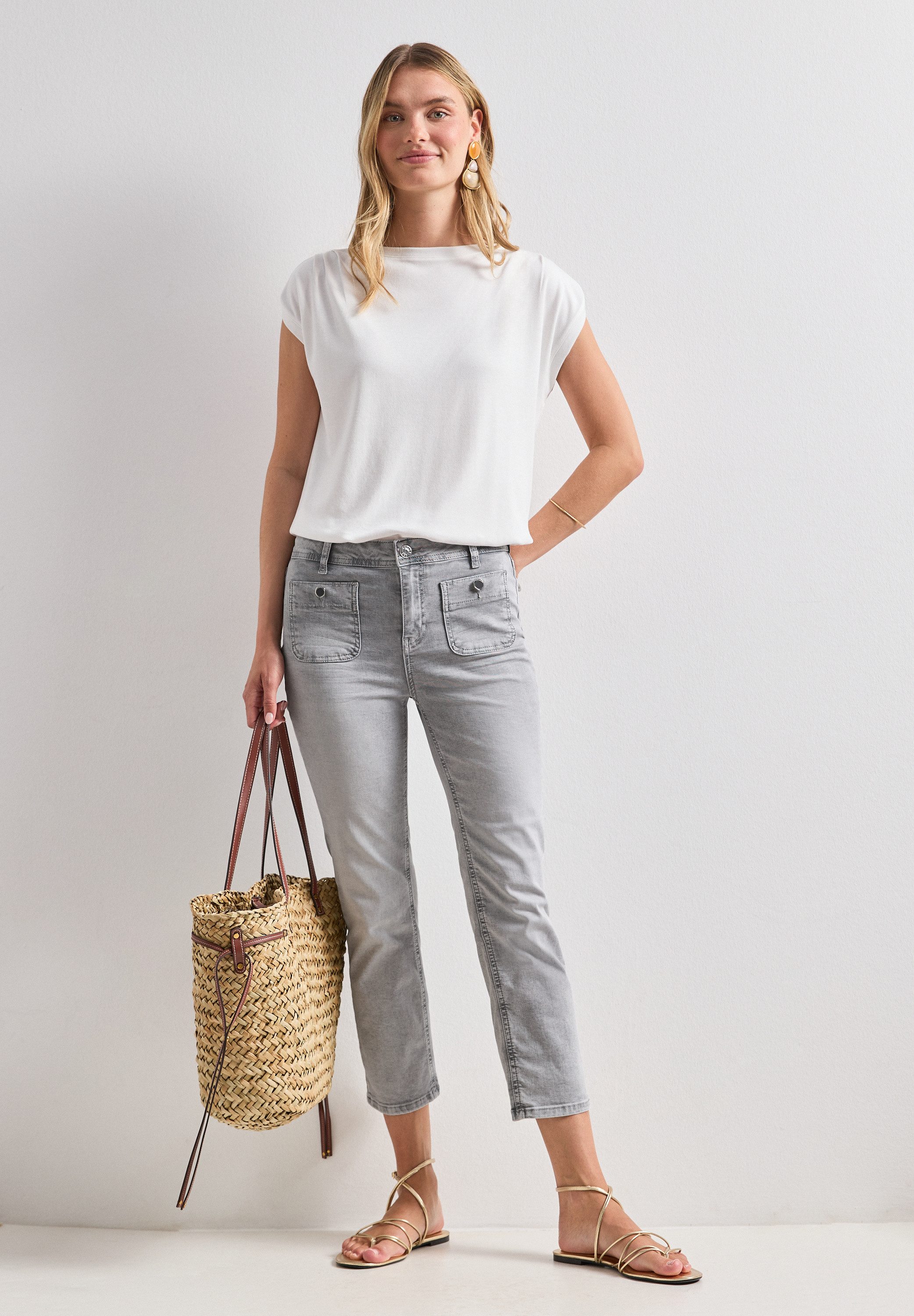 STREET ONE Comfort-fit-Jeans 4-Pocket Style – Bild 4 von 5
