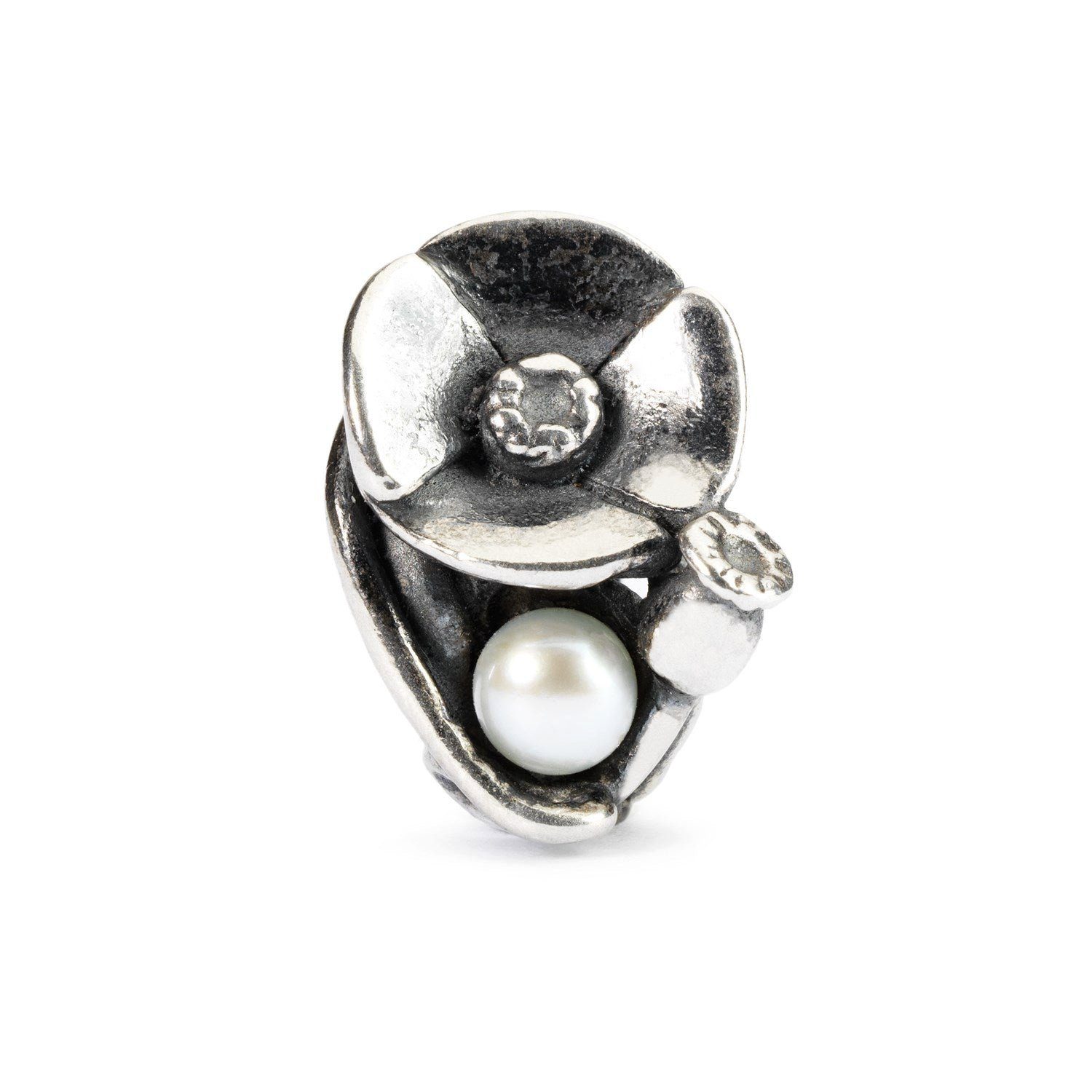 Trollbeads Bead Mohnblume - August, TAGBE-00034