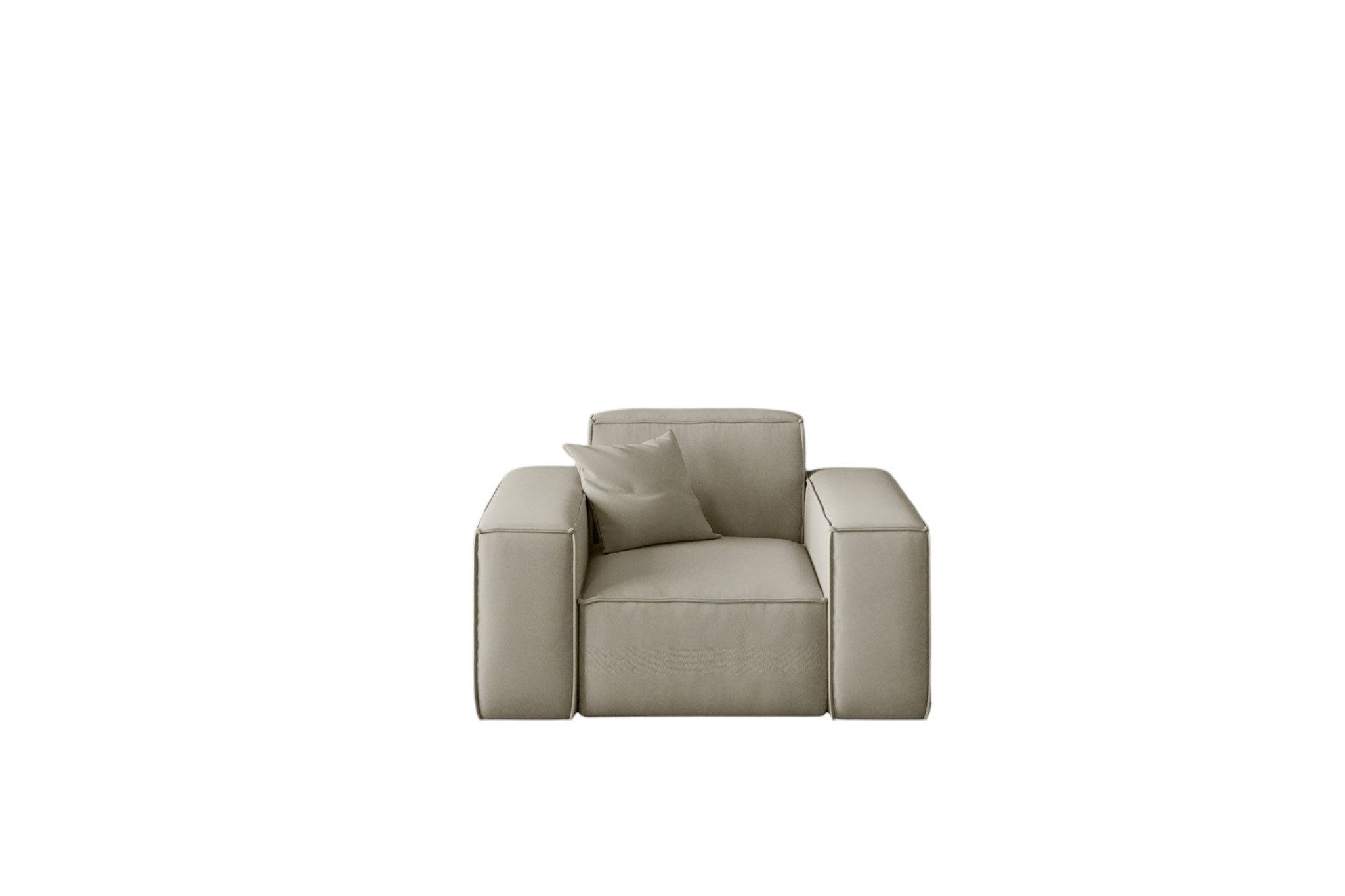 Fun Möbel Кресла Designersessel CELES in Stoff inkl. 1 Zierkissen (Designersessel Celes incl. 1 Zierkissen)