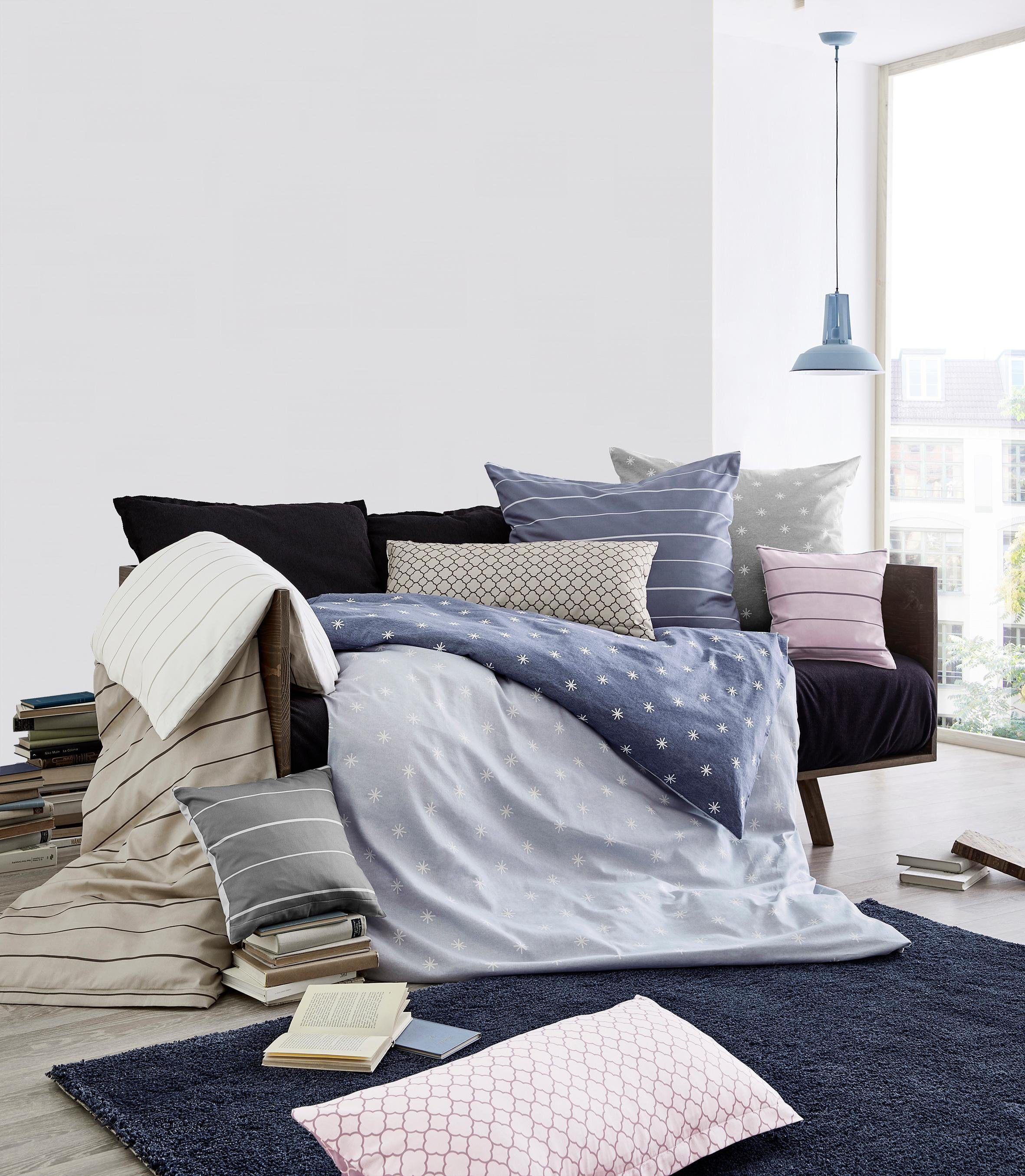 Biberna Kissenbezug Mix & Match, (1 günstig online kaufen