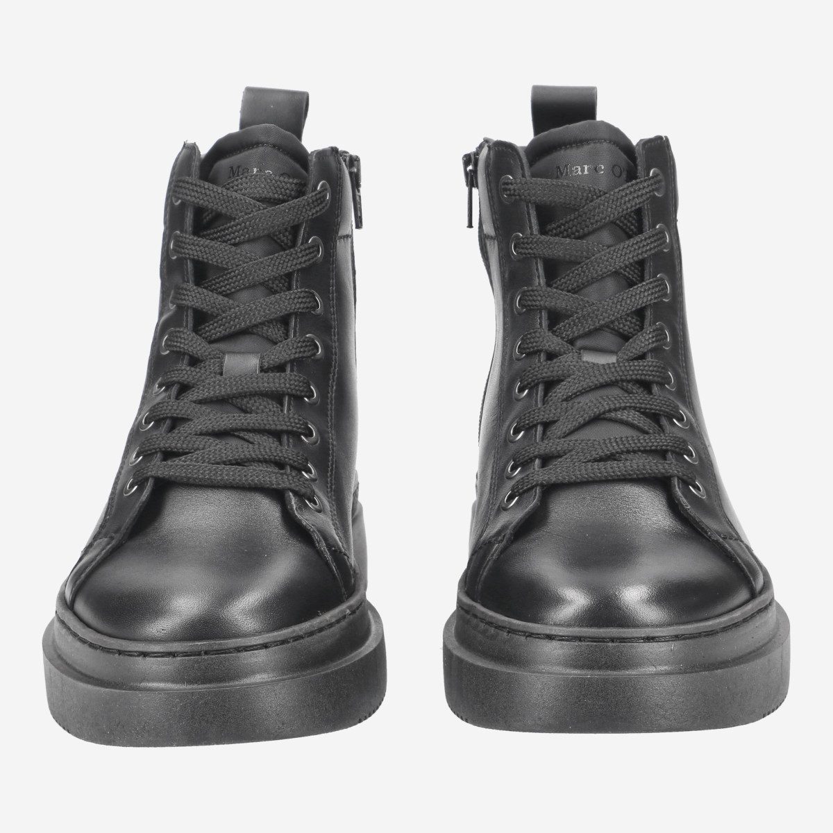 Marc O'Polo Marc O’ Polo LACE FLATHEEL BOOTIE, Boots, Schwarz, Herren Stiefel