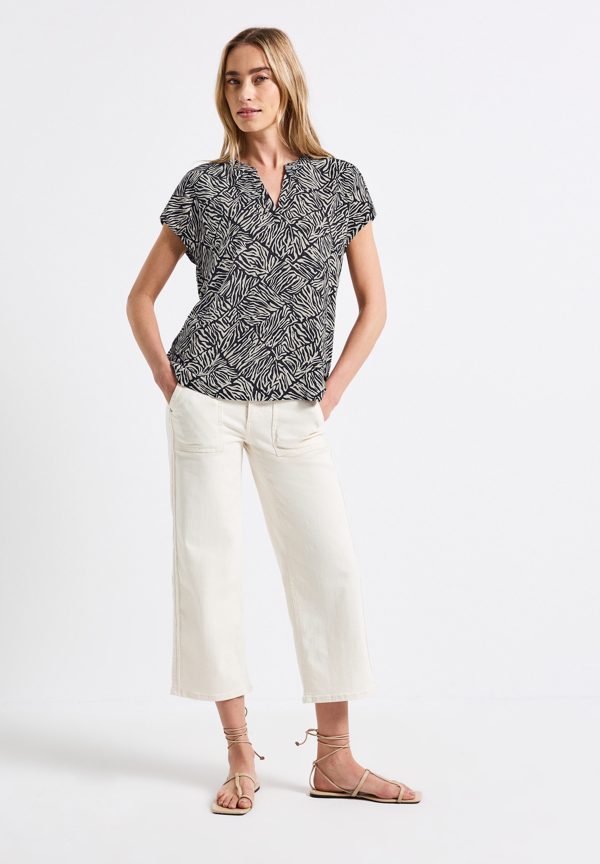 STREET ONE Shirtbluse aus softer Viskose