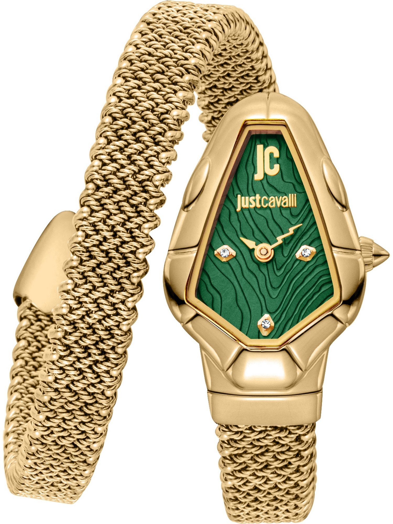 Just Cavalli Chronograph Just Cavalli Damen-Uhren Analog Quarz, Klassikuhr