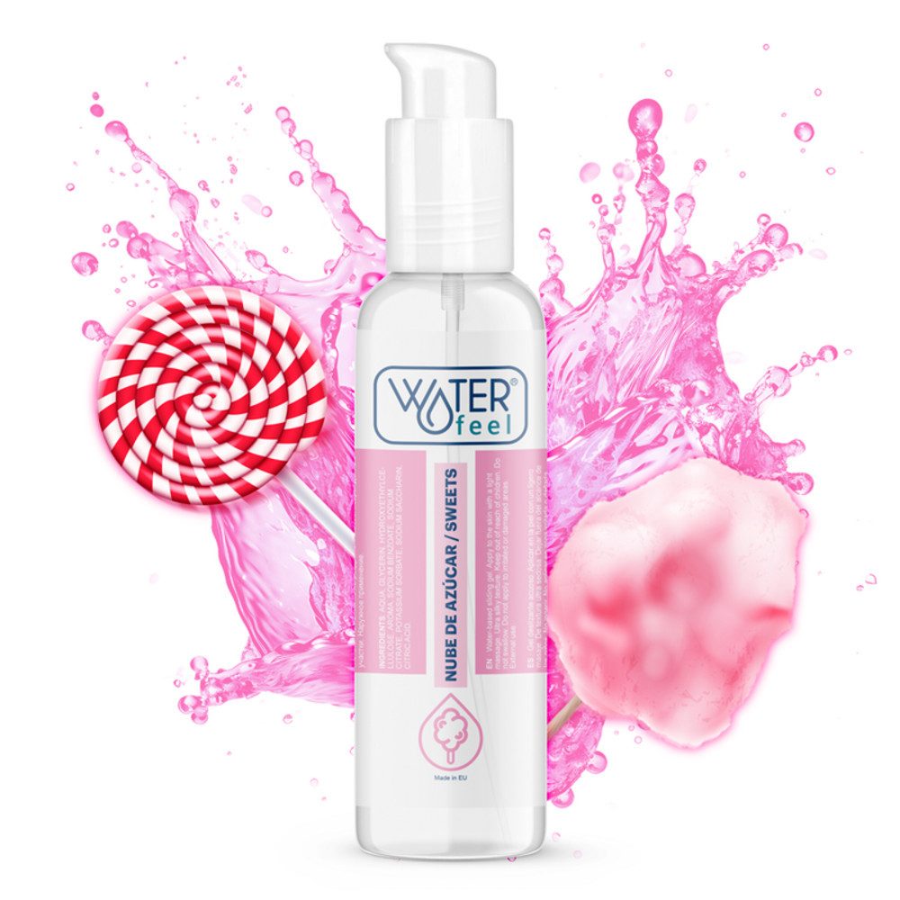 Gleit- und Massagegel 3in1 Gleitmittel Massage Oral Zucker Wasserbasis Kondomverträglich