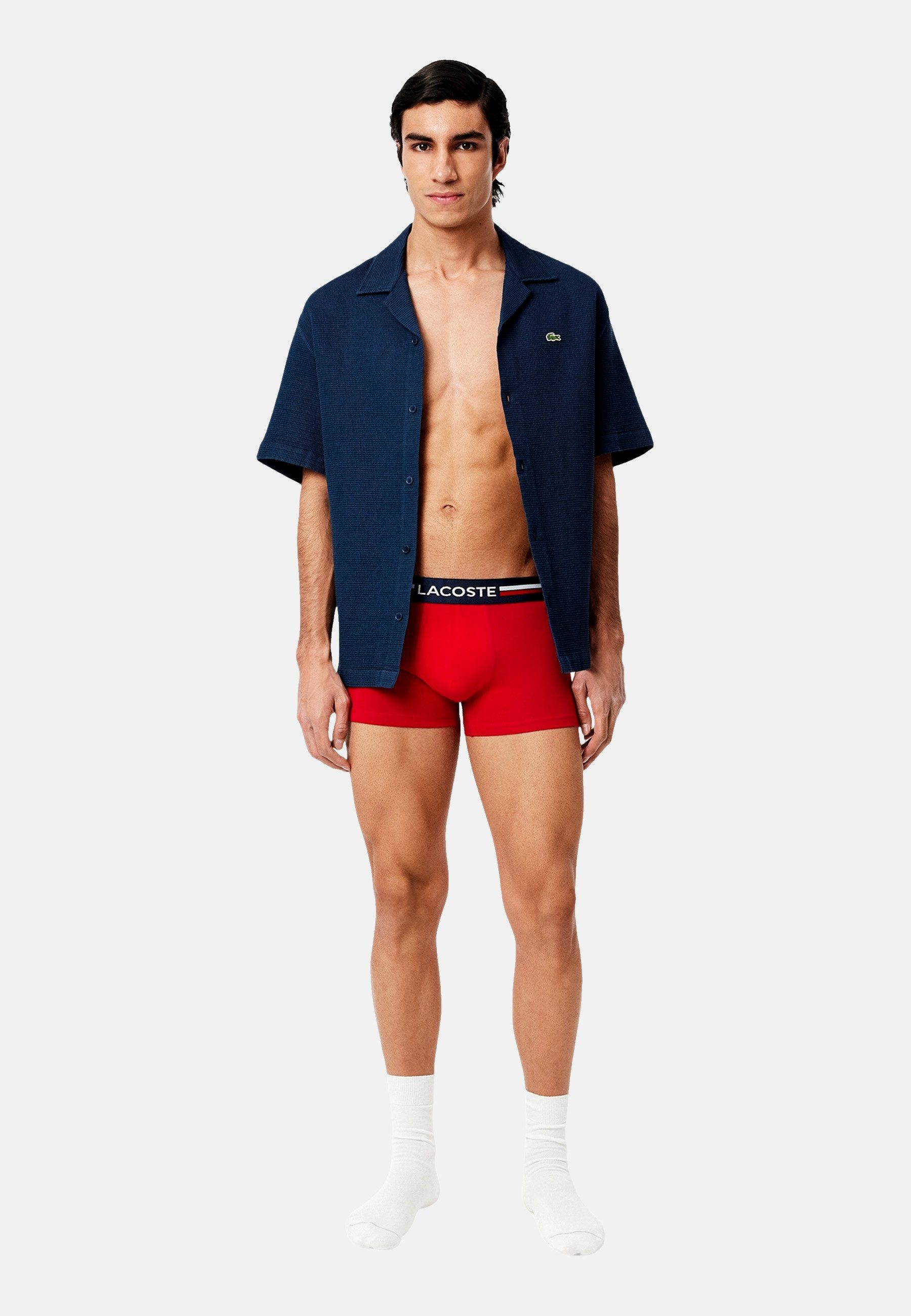Lacoste Boxershorts Boxershorts Unterhosen 3-Pack (3-St) günstig online kaufen