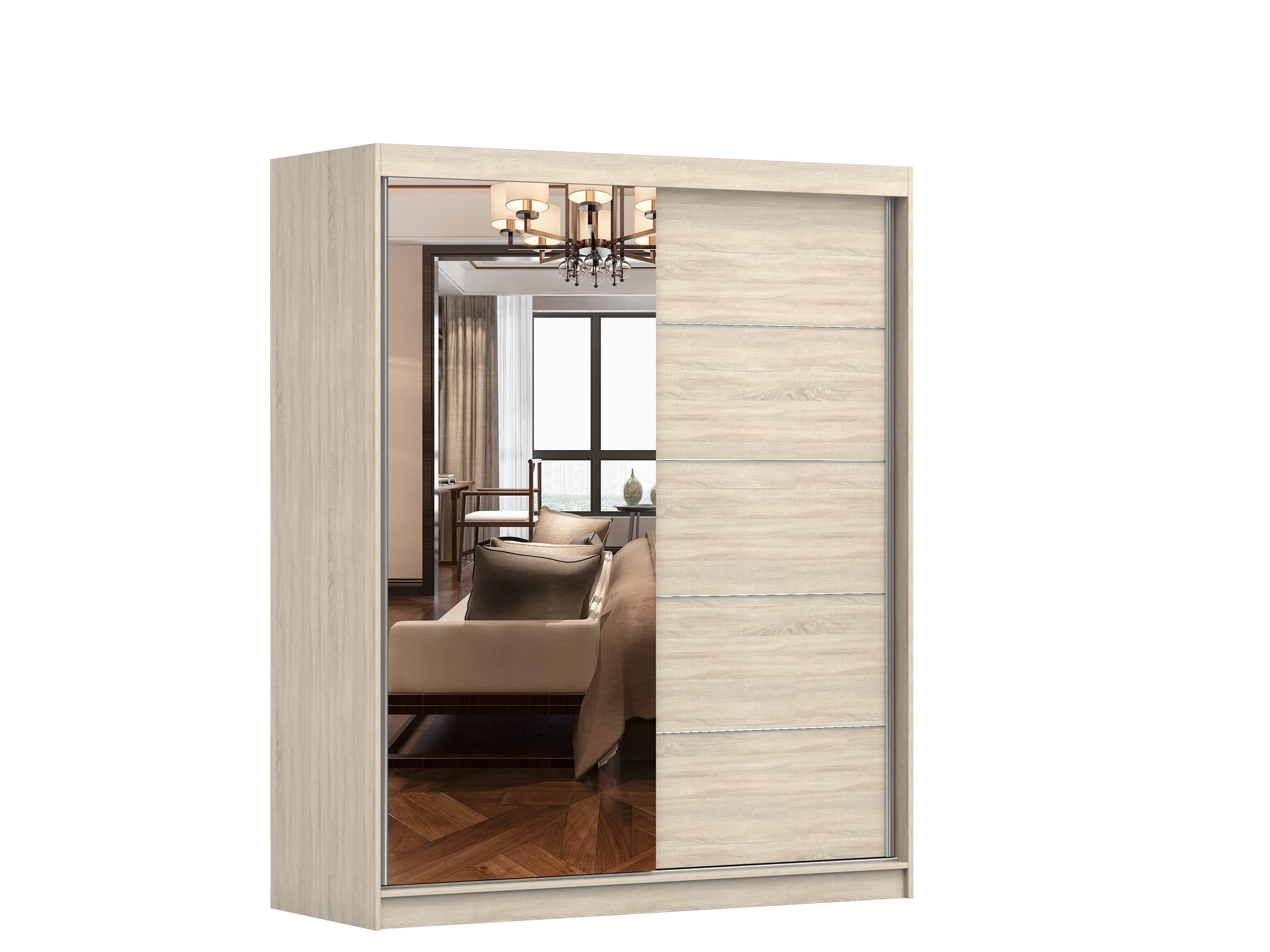 MOEBLO Schiebetürenschrank EVA 05 (Garderobe Schiebtüren günstig online kaufen