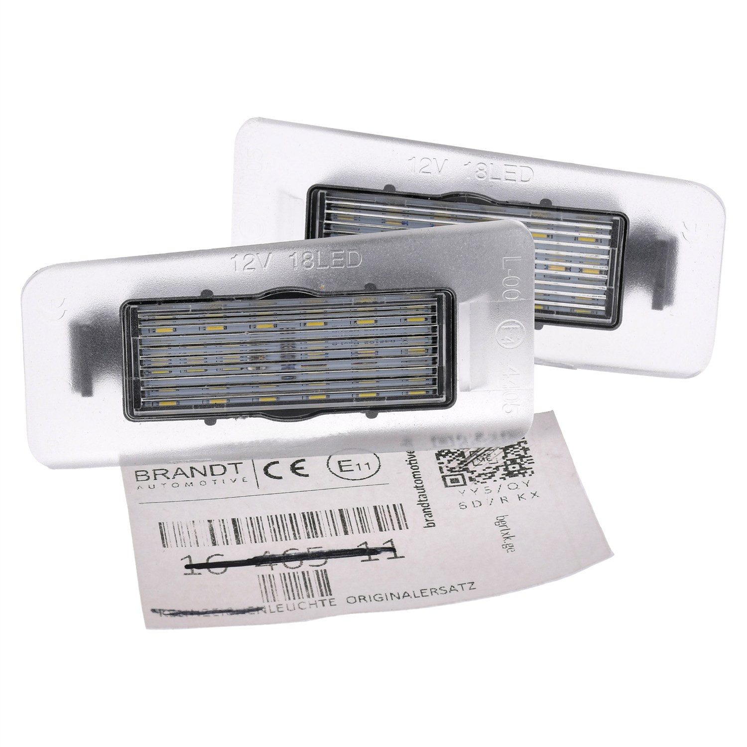 BRANDT AUTOMOTIVE KFZ-Ersatzleuchte LED Kennzeichenleuchten Auto Kennzeichenbeleuchtung, für Hyundai Accent IV (11–17); Elantra V (11–16); i30 II GD (12–16...