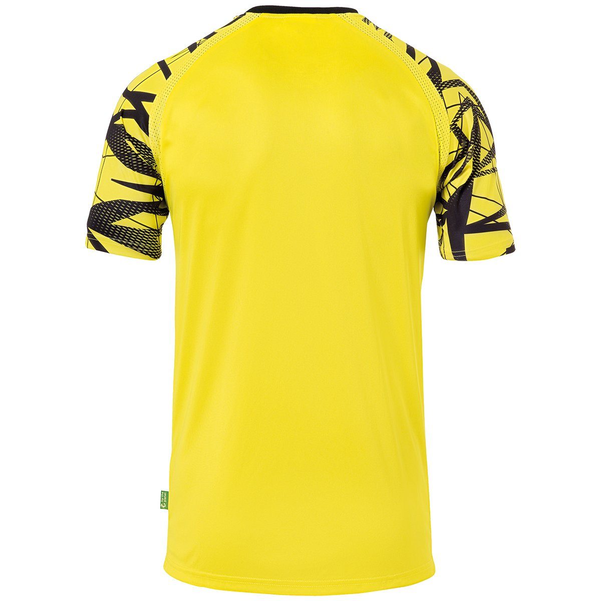 uhlsport Trainingsshirt uhlsport Trainings-T-Shirt GOAL 25 atmungsaktiv TRIKOT limonengelb/schwarz KURZARM