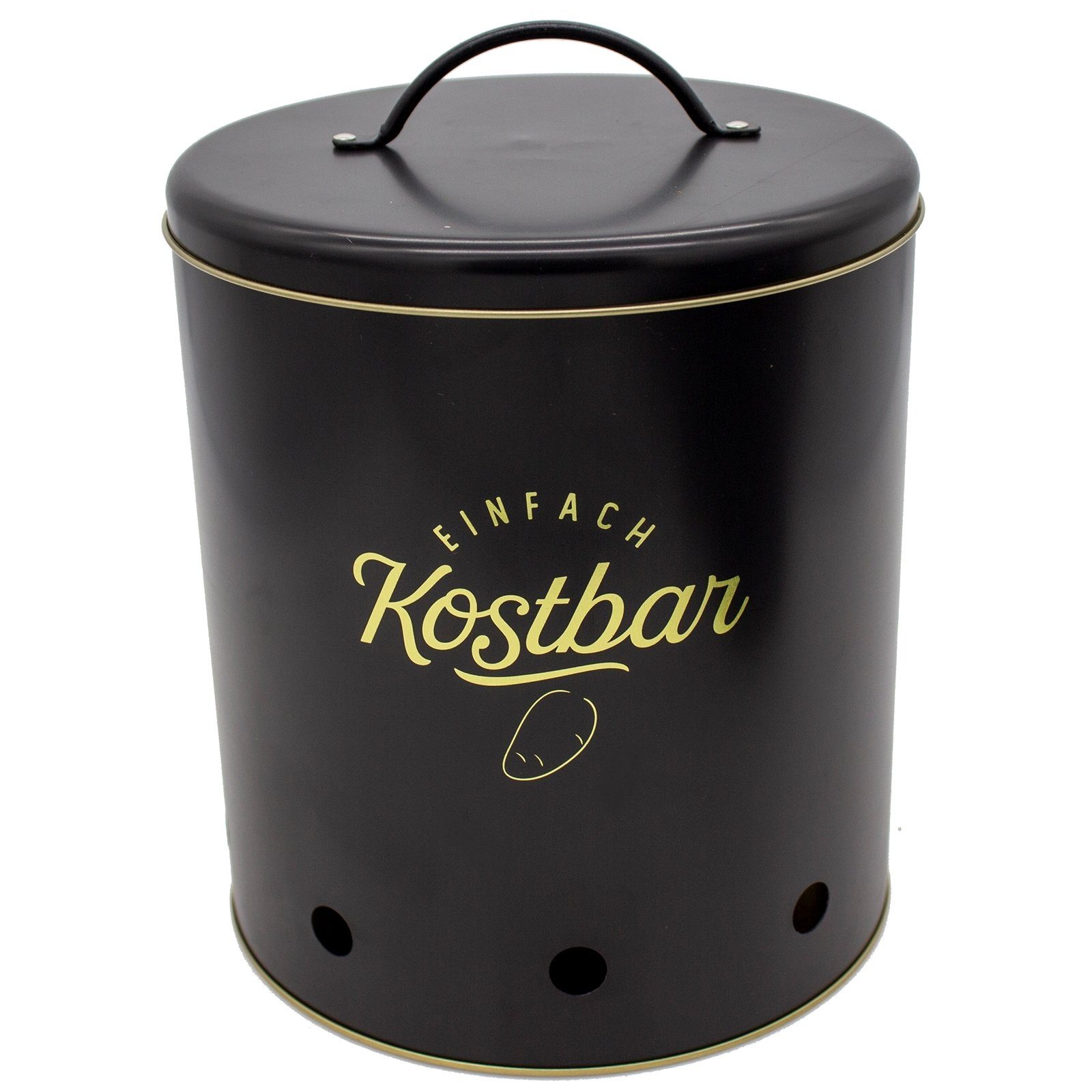 Neuetischkultur Vorratsdose Vorratsdose Kartoffel Kostbar, Metall ...