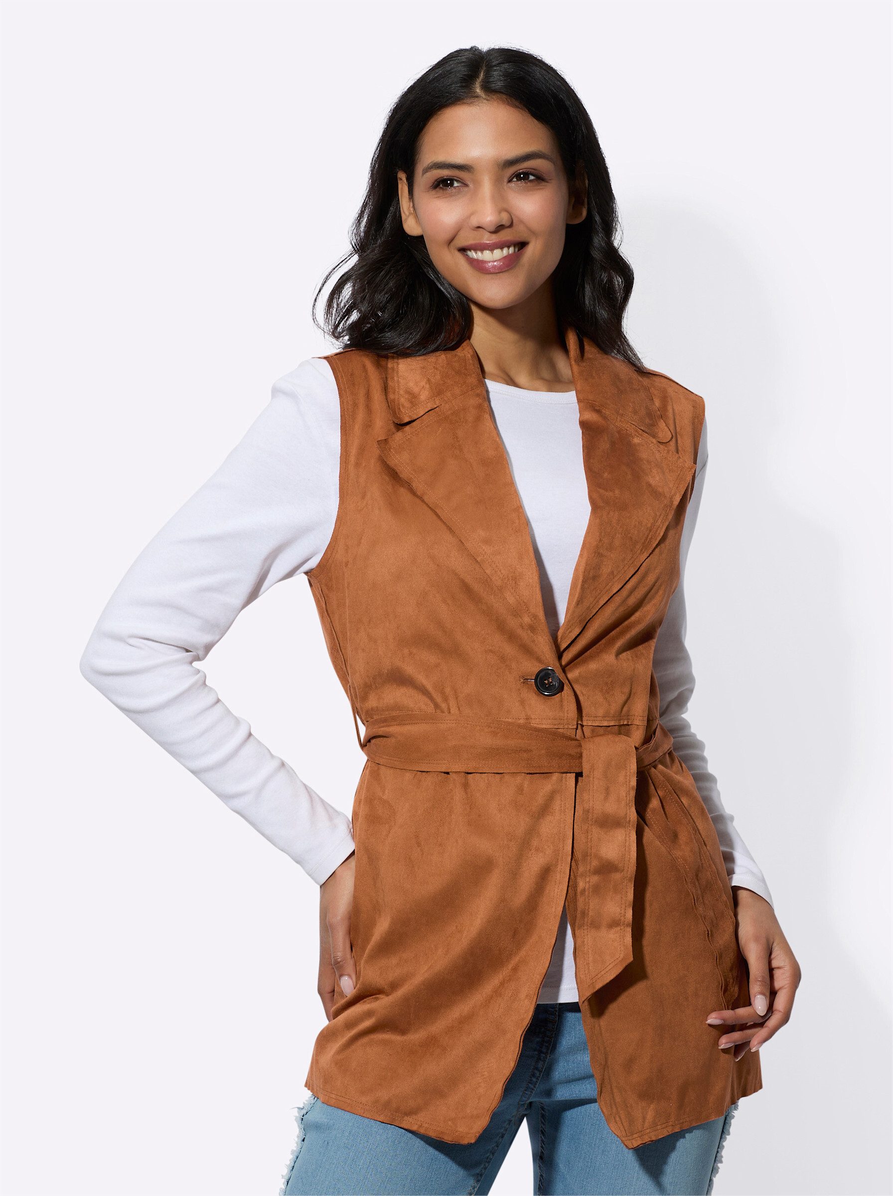 Sieh an! Jerseyweste Weste . günstig online kaufen