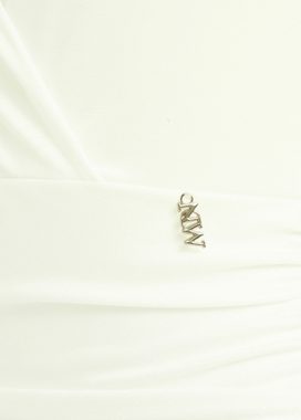 Nicowa Abendkleid MICATE aus edlem Glanz-Jersey mit gepolsterten Schultern