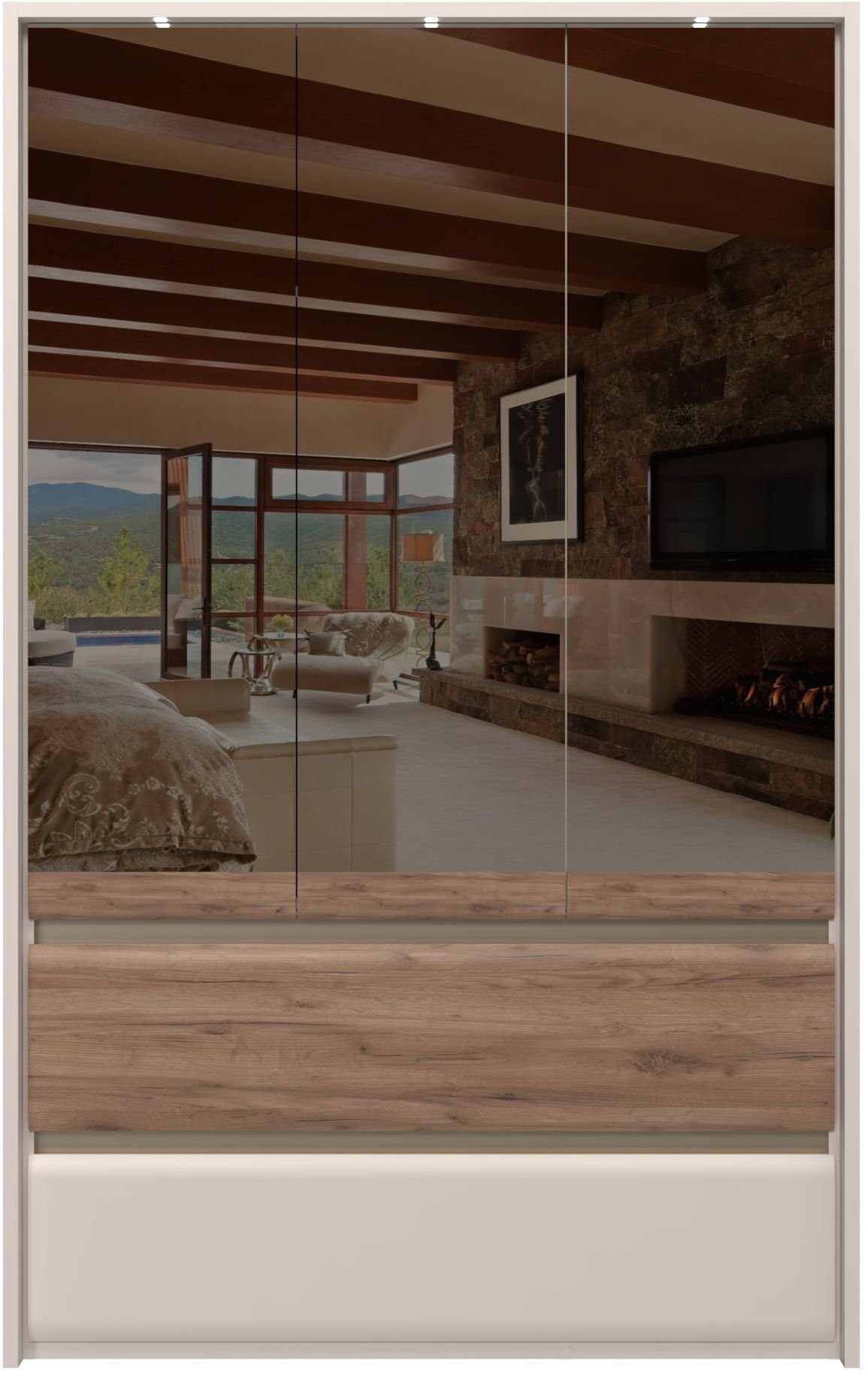 Places of Style Kleiderschrank "Invictus, UV lackiert, FSC-zertifiziert, gr günstig online kaufen