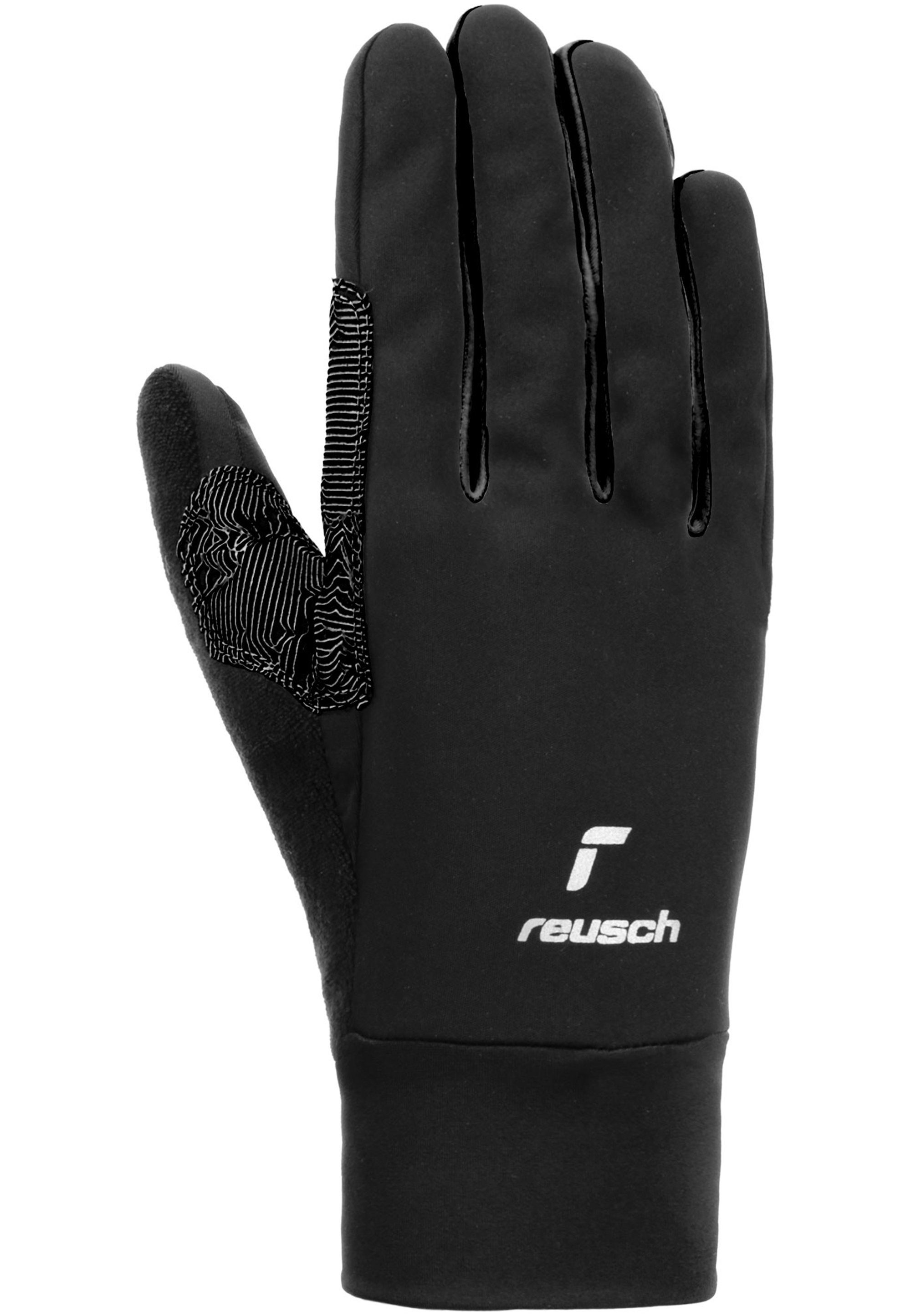 Reusch Skihandschuhe Arien STORMBLOXX mit schwarz-silberfarben Grip optimalen