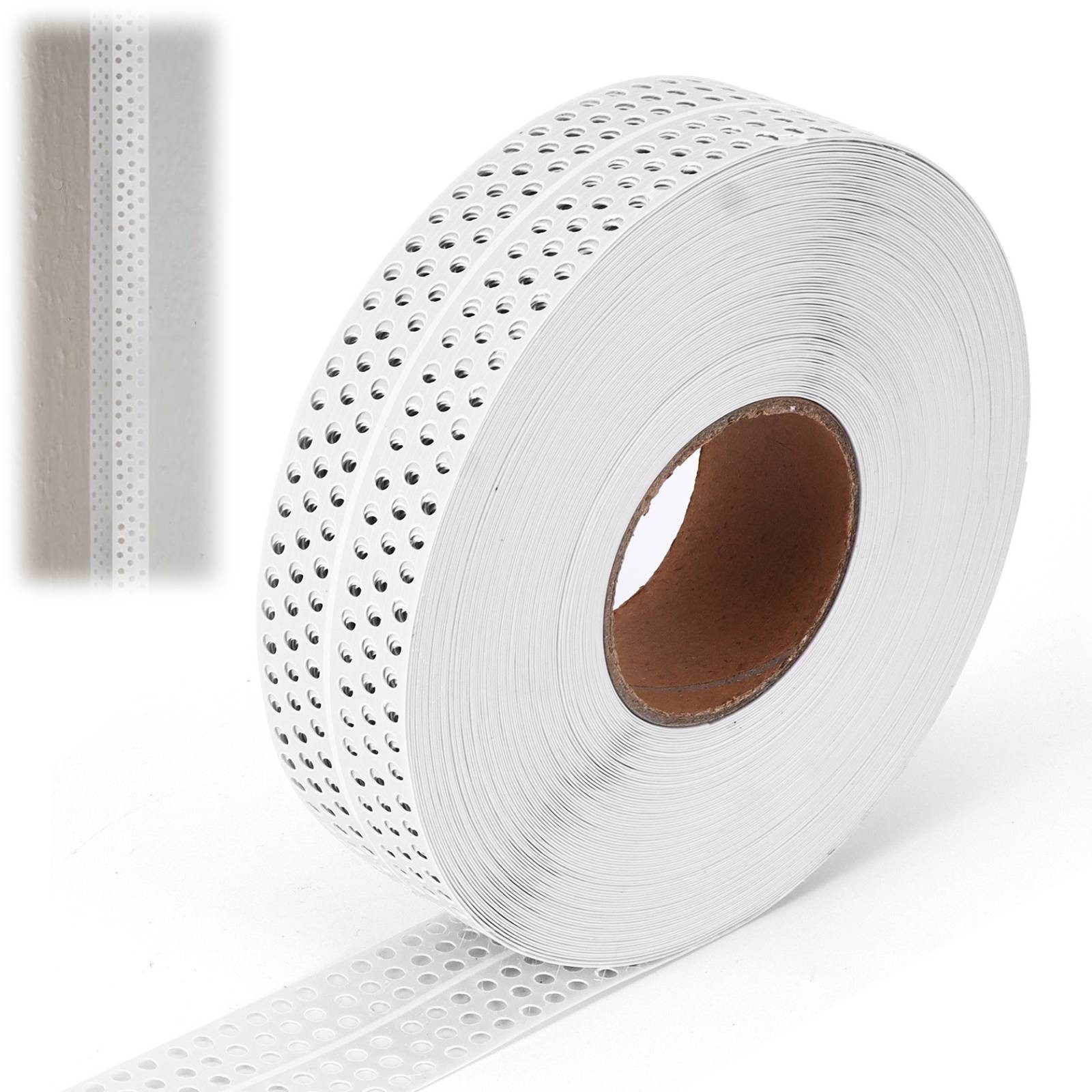 BlingBin Fugendichtband PVC-Nahtabdeckband, Trockenbau Fugenband Selbstkleb günstig online kaufen