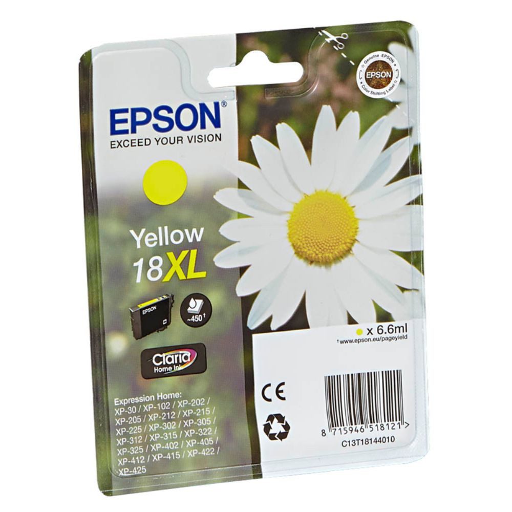 Epson 18XL / C13T18144010 Tinte Yellow (1-tlg) Nachfülltinte (x)