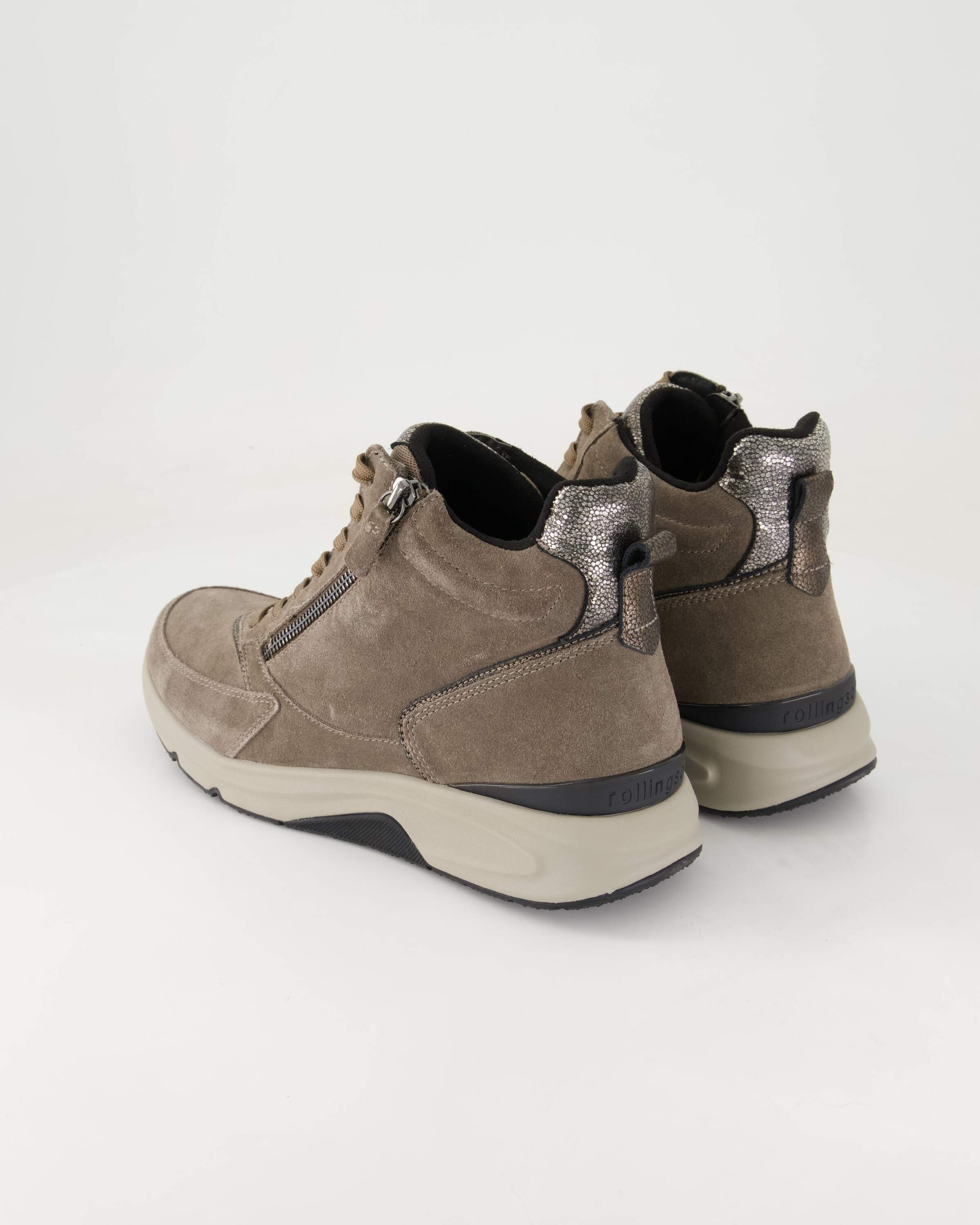 rollingsoft 76.887.30 Schnürstiefelette Obermaterial: Leder