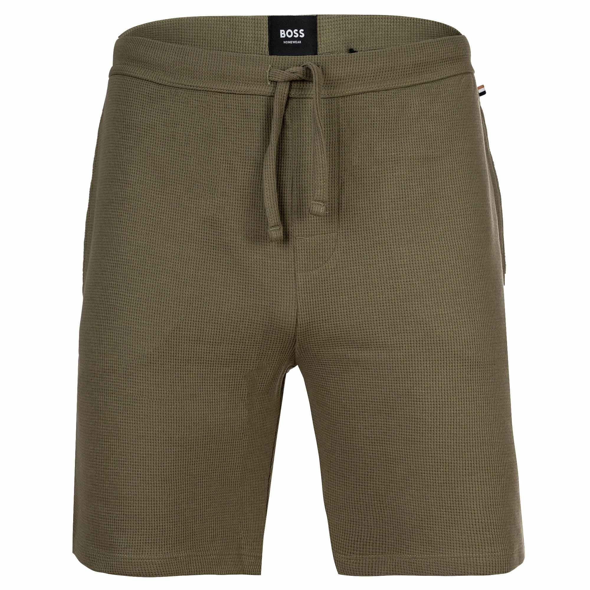 BOSS Sweatshorts Herren Shorts Baumwolle Waffle günstig online kaufen