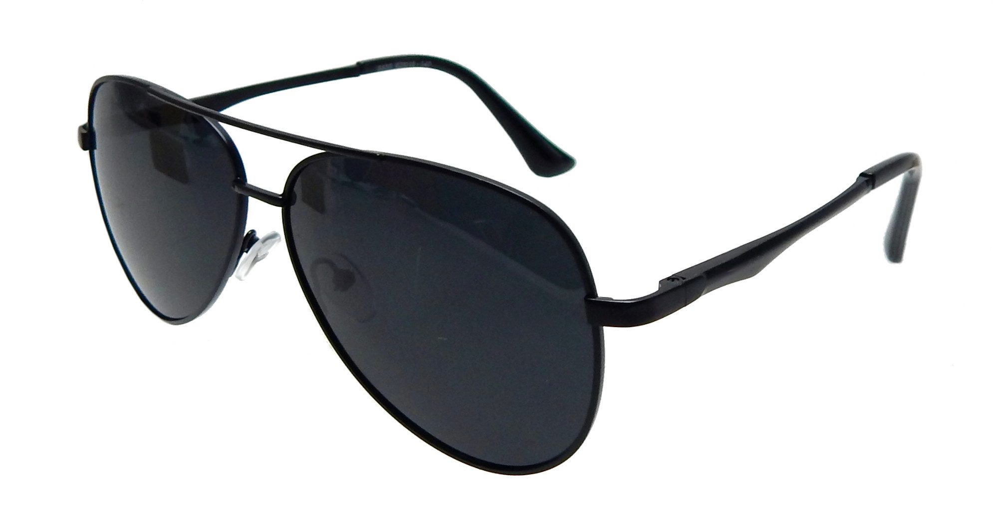 Ella Jonte Pilotenbrille Vintage schwarz mit polarisierenden Gläsern grau oder grün, UV400 – Bild 3 von 4
