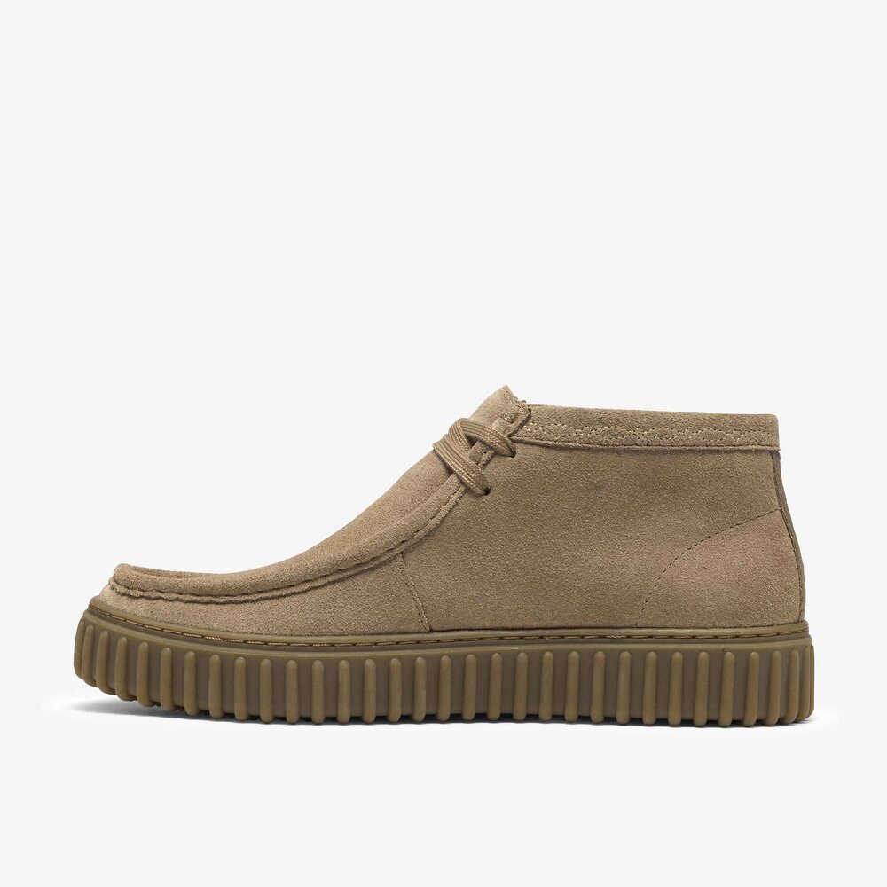 Clarks Clarks - Torhill Hi - Grau Stiefel