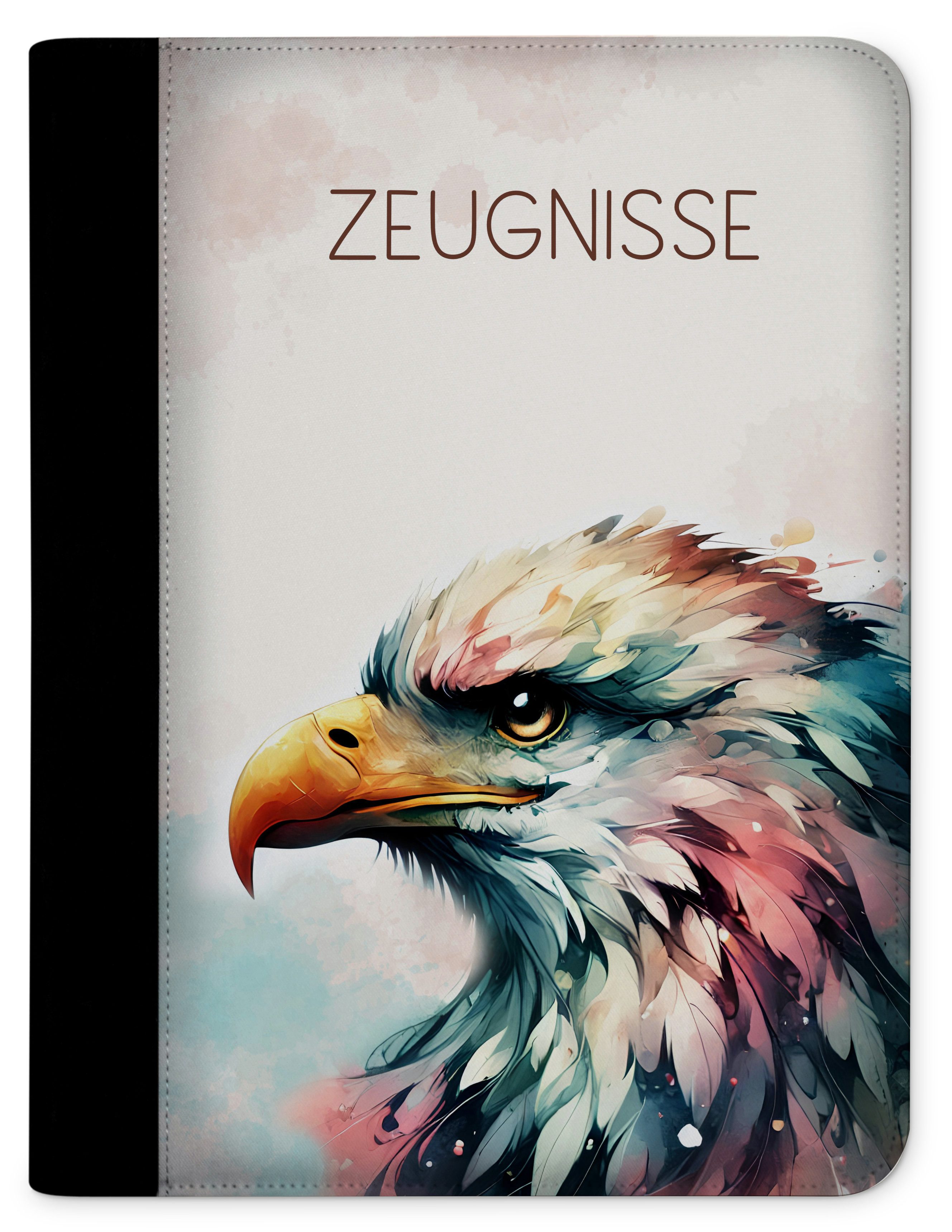 Schreibmappe Kinder Zeugnismappe, Dokumentenmappe, Ordner A4, Adler