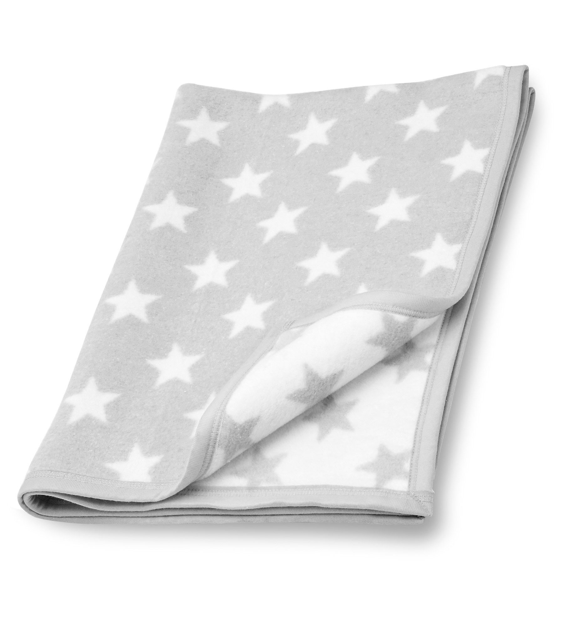 Babydecke Gray Star, mit Sternenmuster in günstig online kaufen